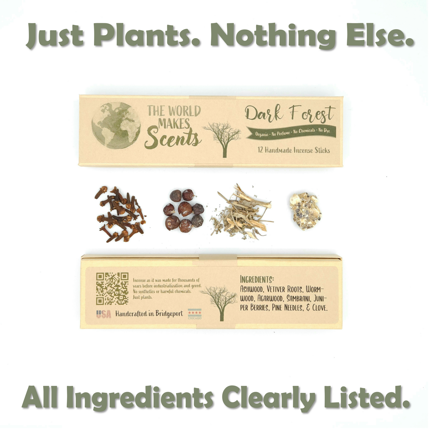 Dark Forest Organic Incense Sticks