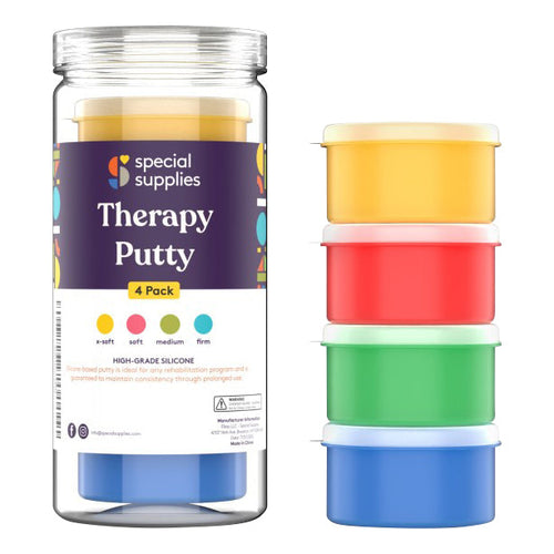 Therapy Putty (Primary Colors): 4 Pack