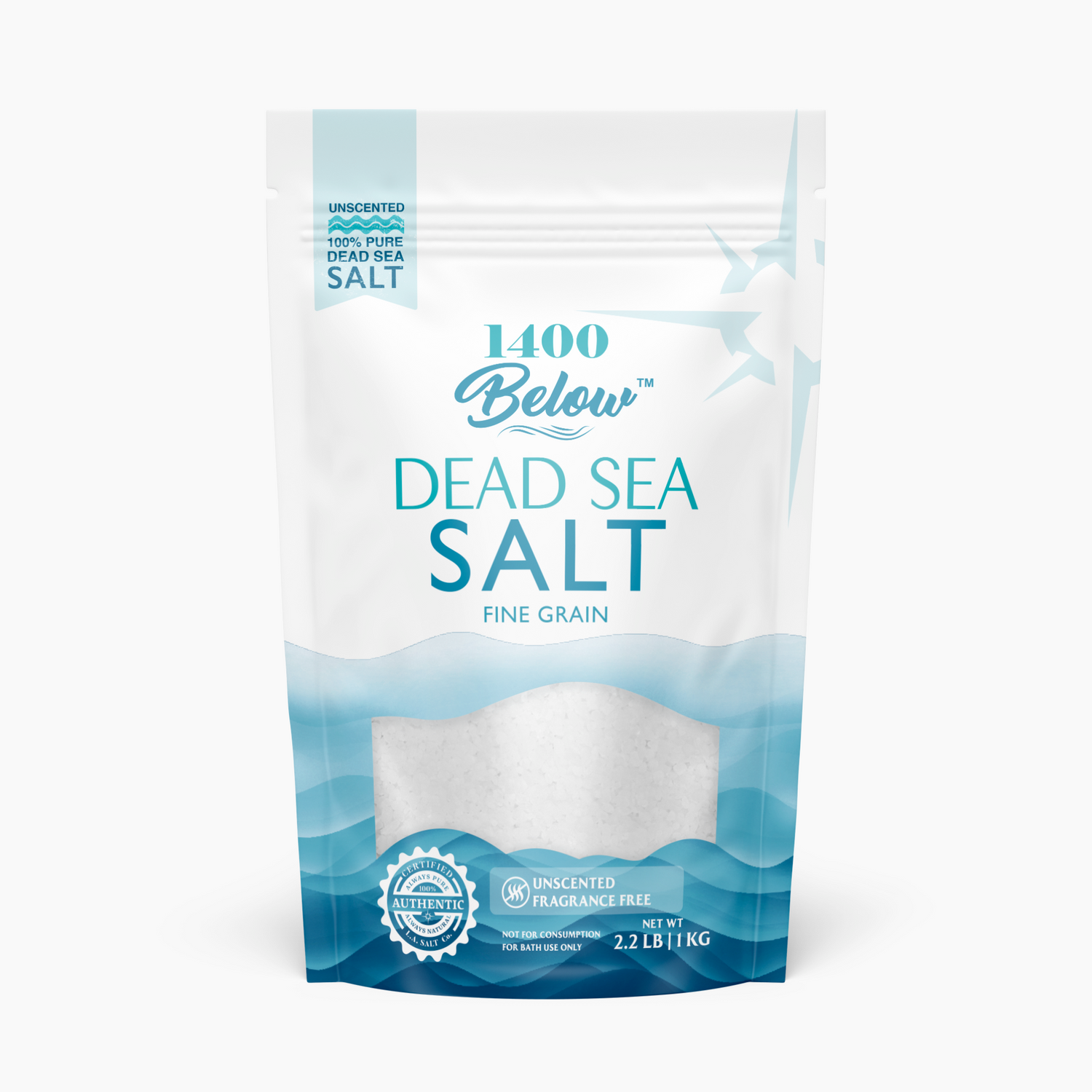 1400 BELOW® Dead Sea Salt
