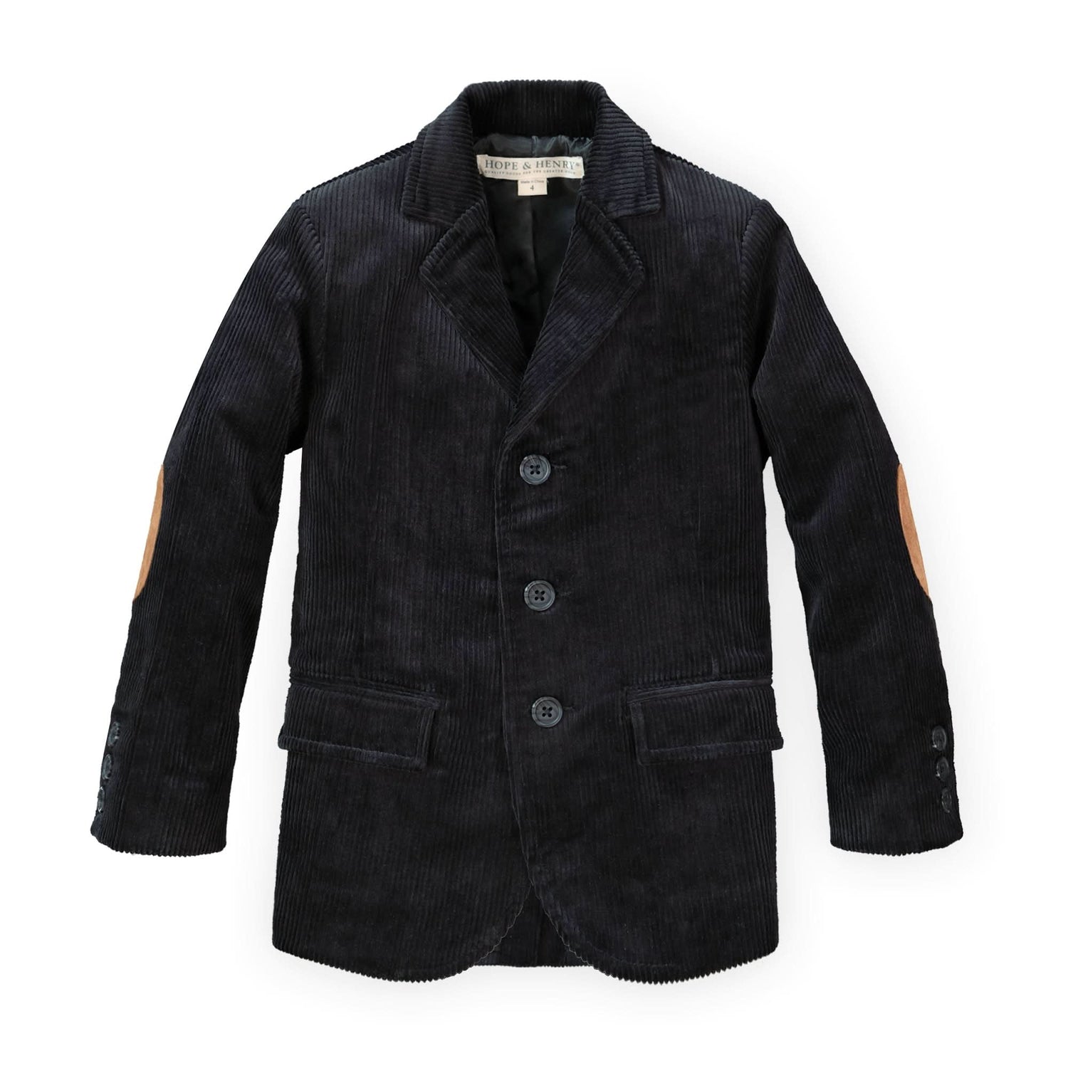 Organic Corduroy Blazer with Elbow Patches - Baby