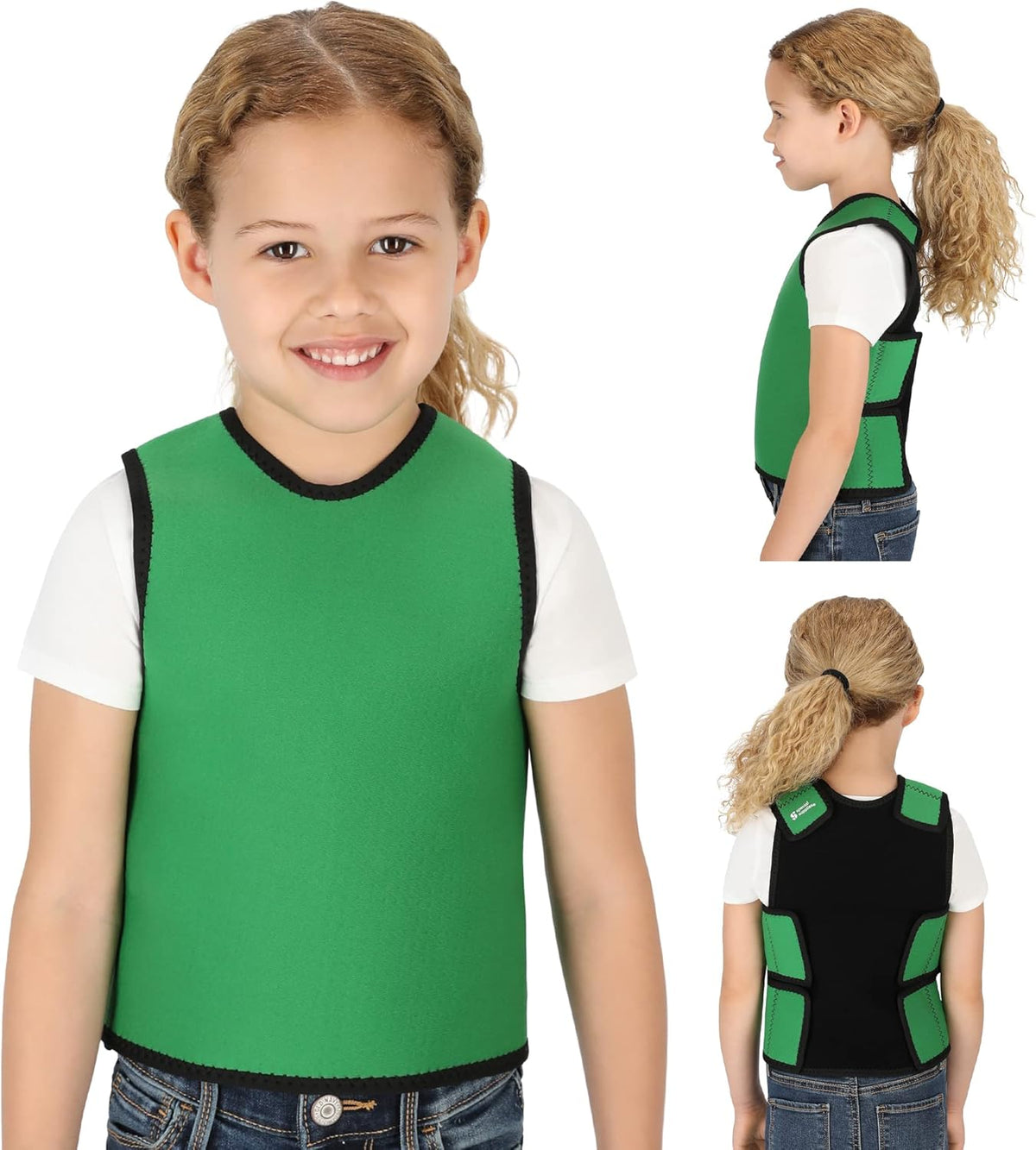 Adjustable Sensory Compression Vest for Kids & Adults by Special Supplies
