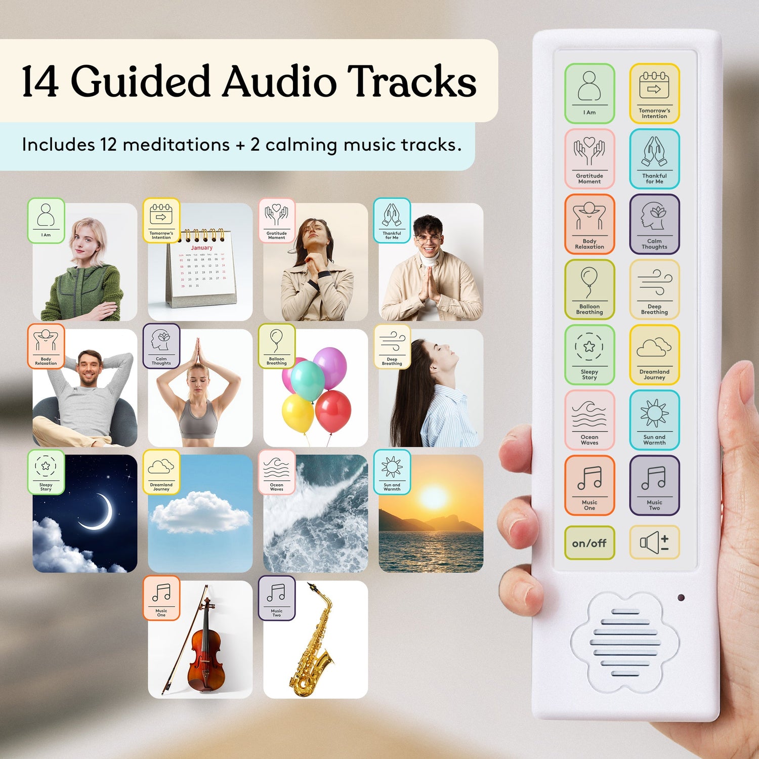 Special Supplies Meditation Buddy – Screen-Free Mindfulness & Breathing Device for Stress Relief, Calm, Focus, Anxiety Support & Daily Meditation Practice for Adults