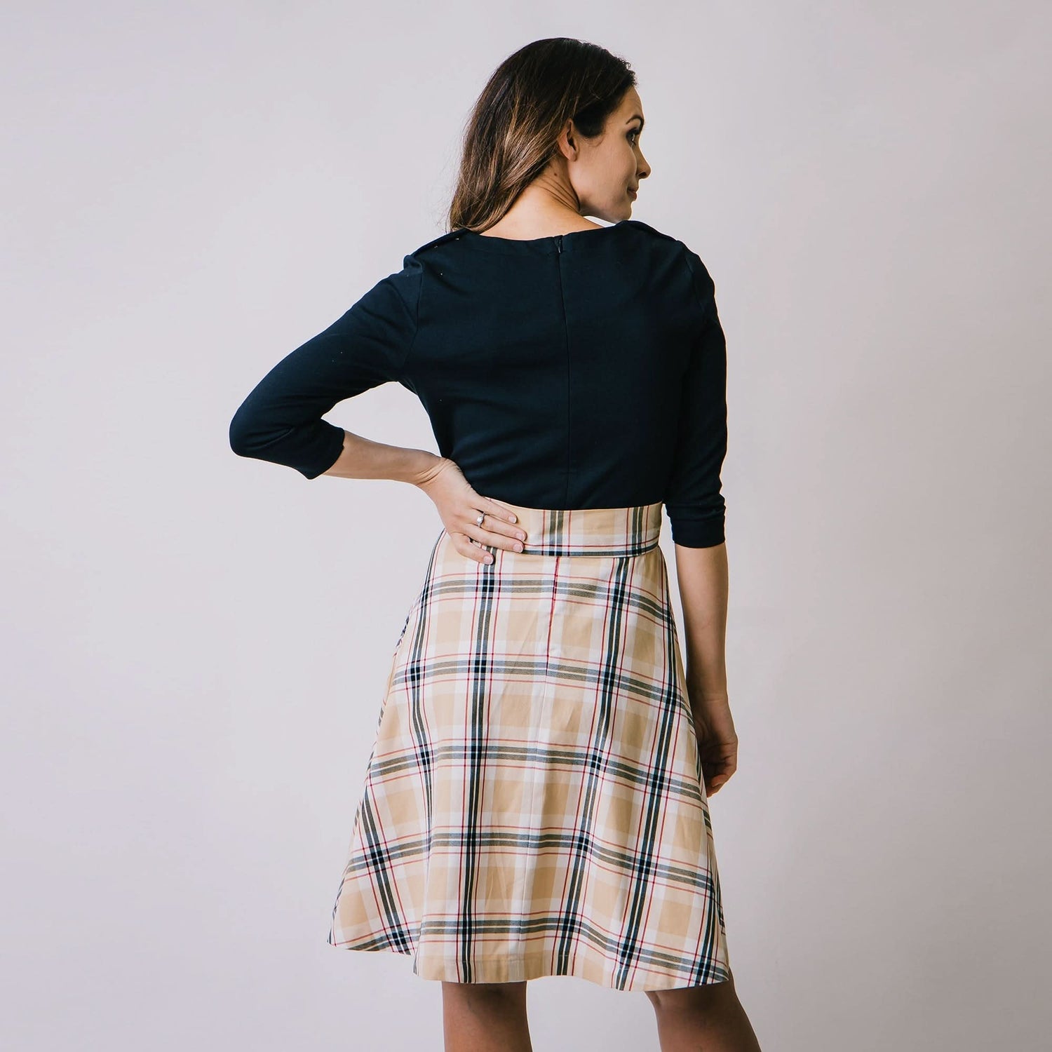 French Skater Dress