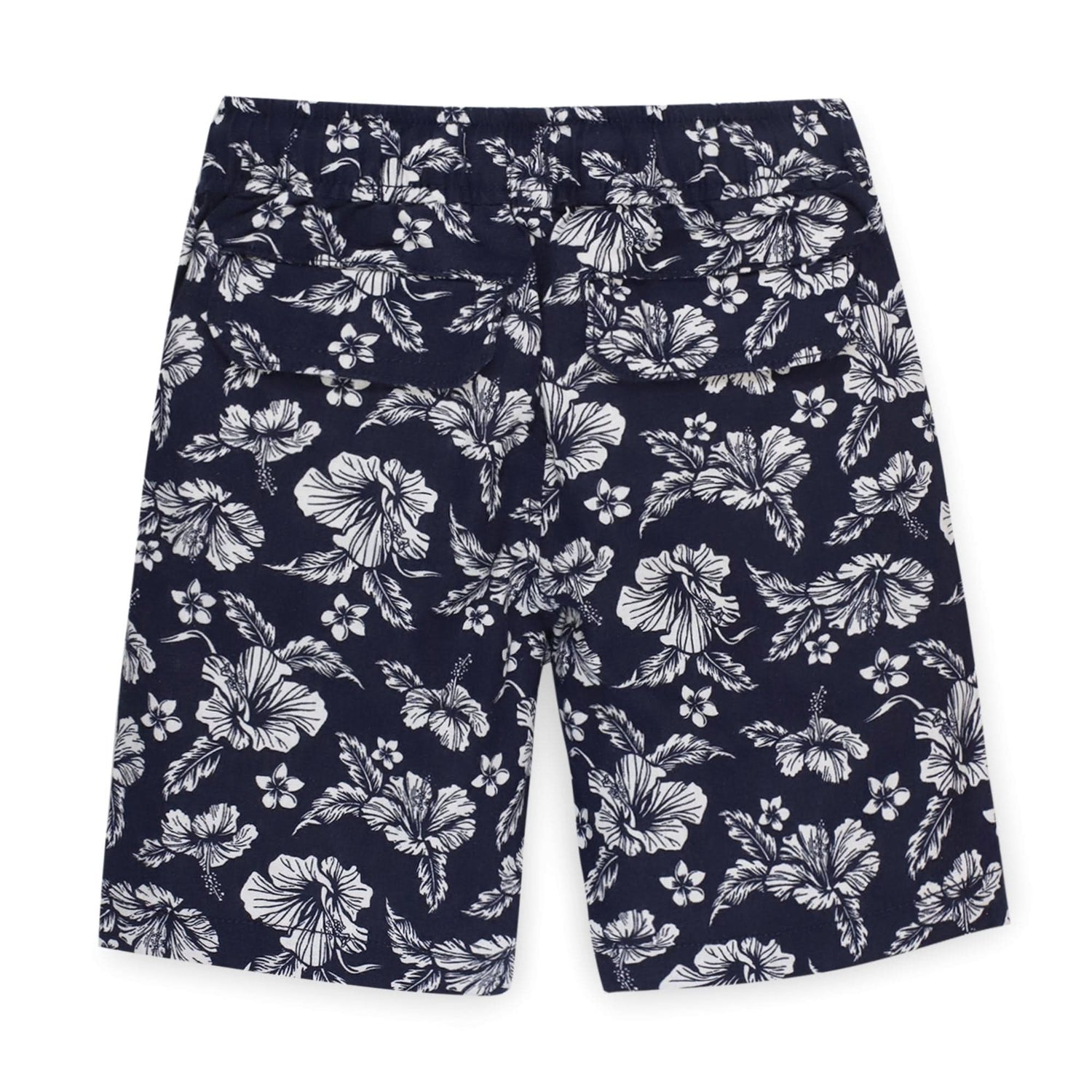 Relaxed Linen Pull-On Short