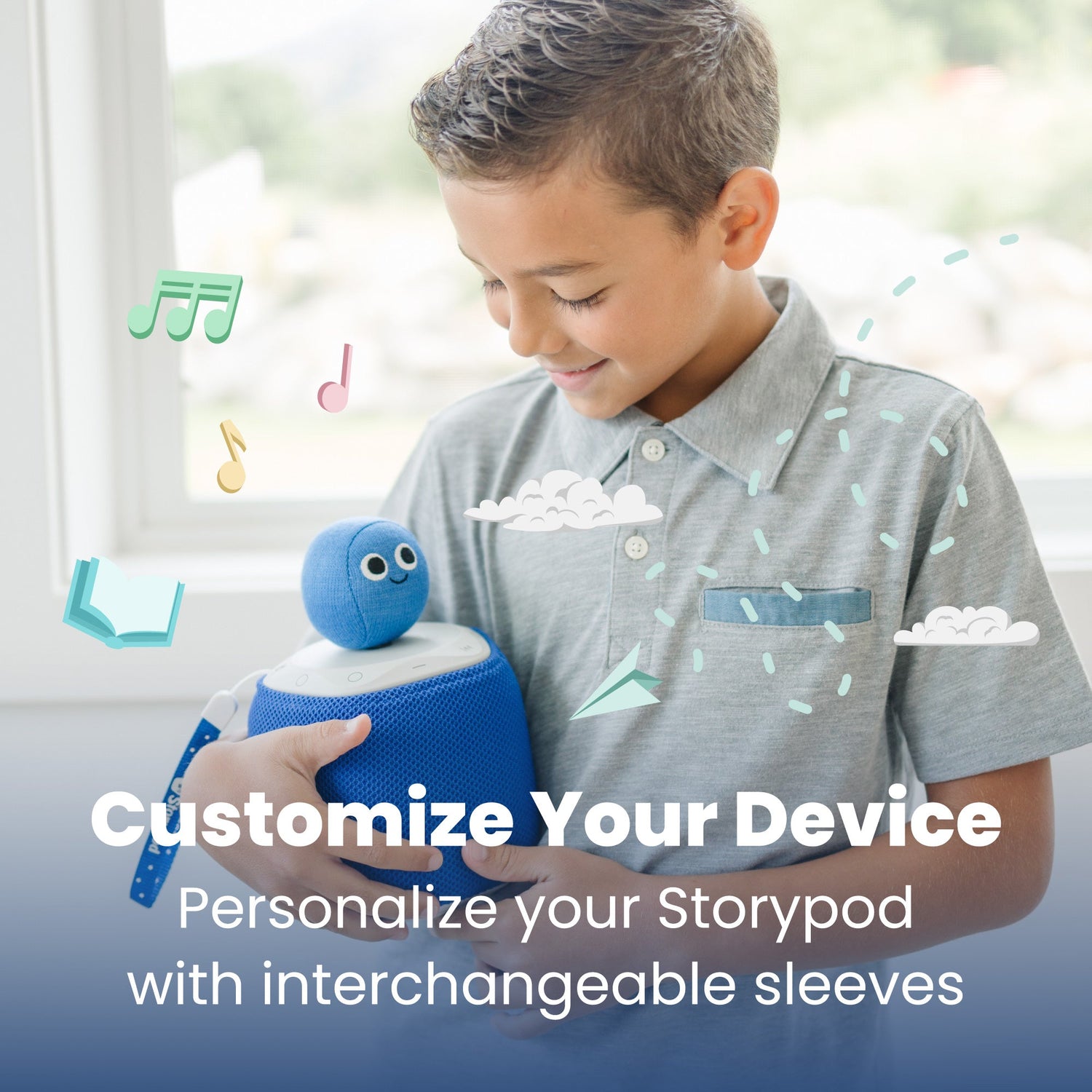 Blue Sleeve for The Storypod