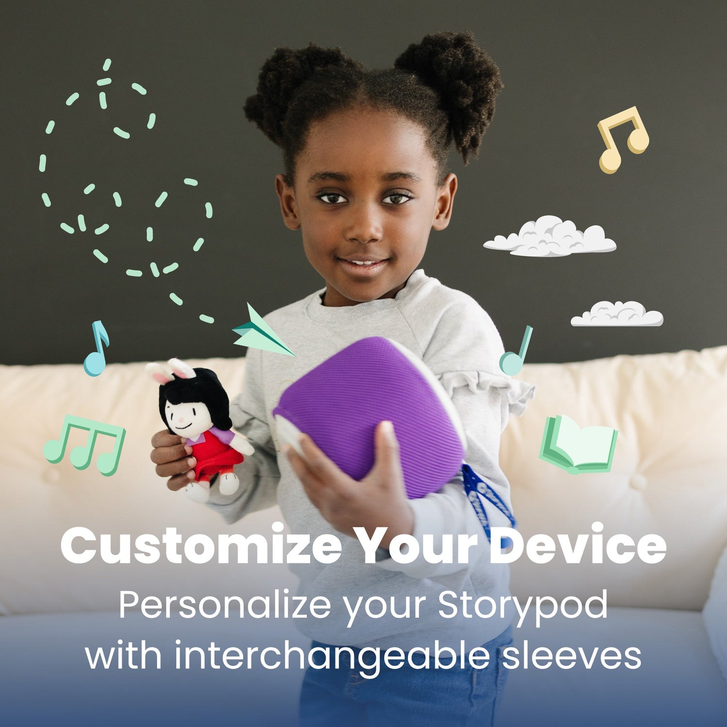 Purple Sleeve for The Storypod