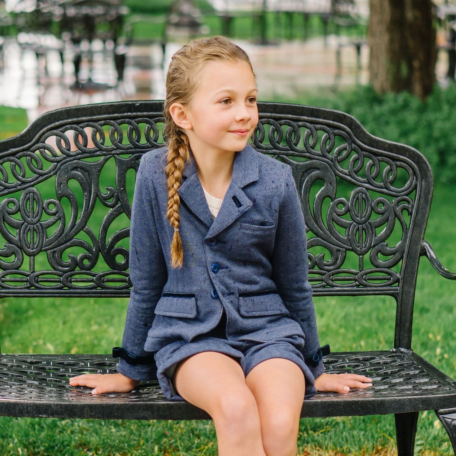 Dressy Fleece Riding Blazer