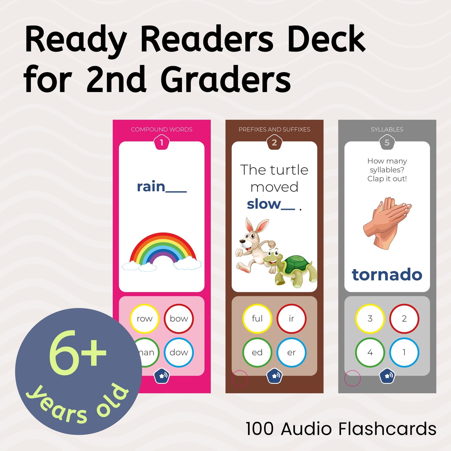 Ready Readers Deck for 2nd Graders