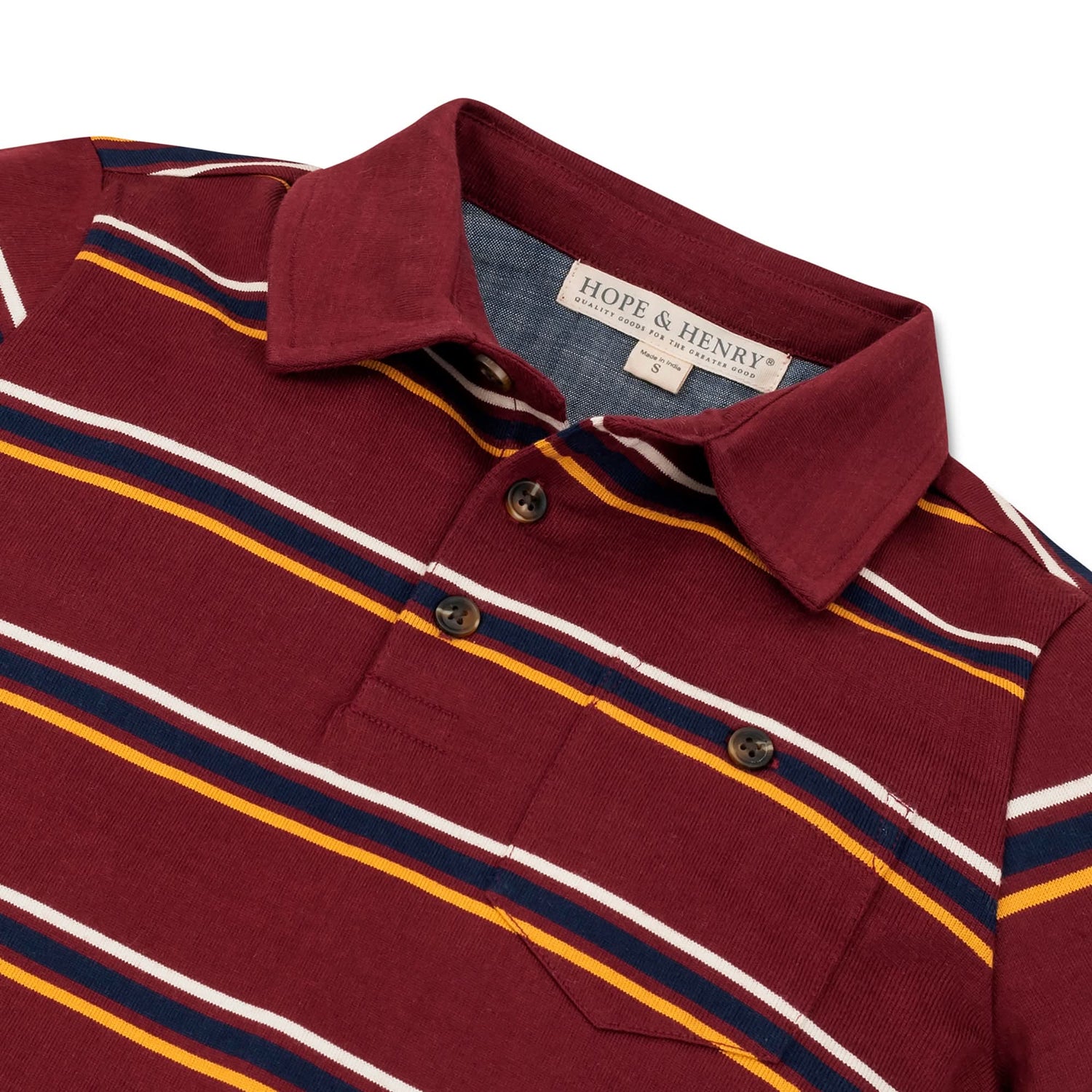 Organic Jersey Polo