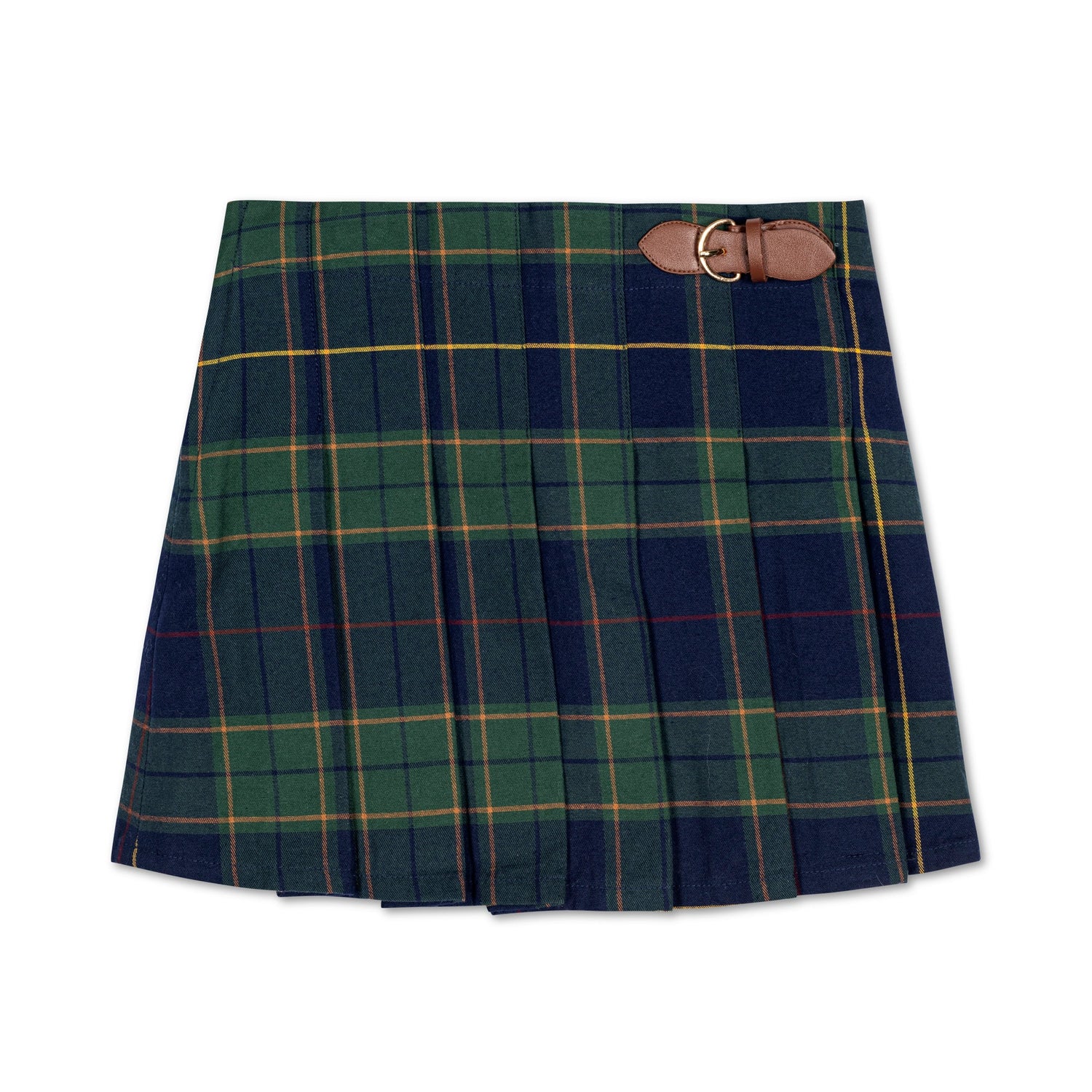 Organic Pleated Buckle Skirt - Baby