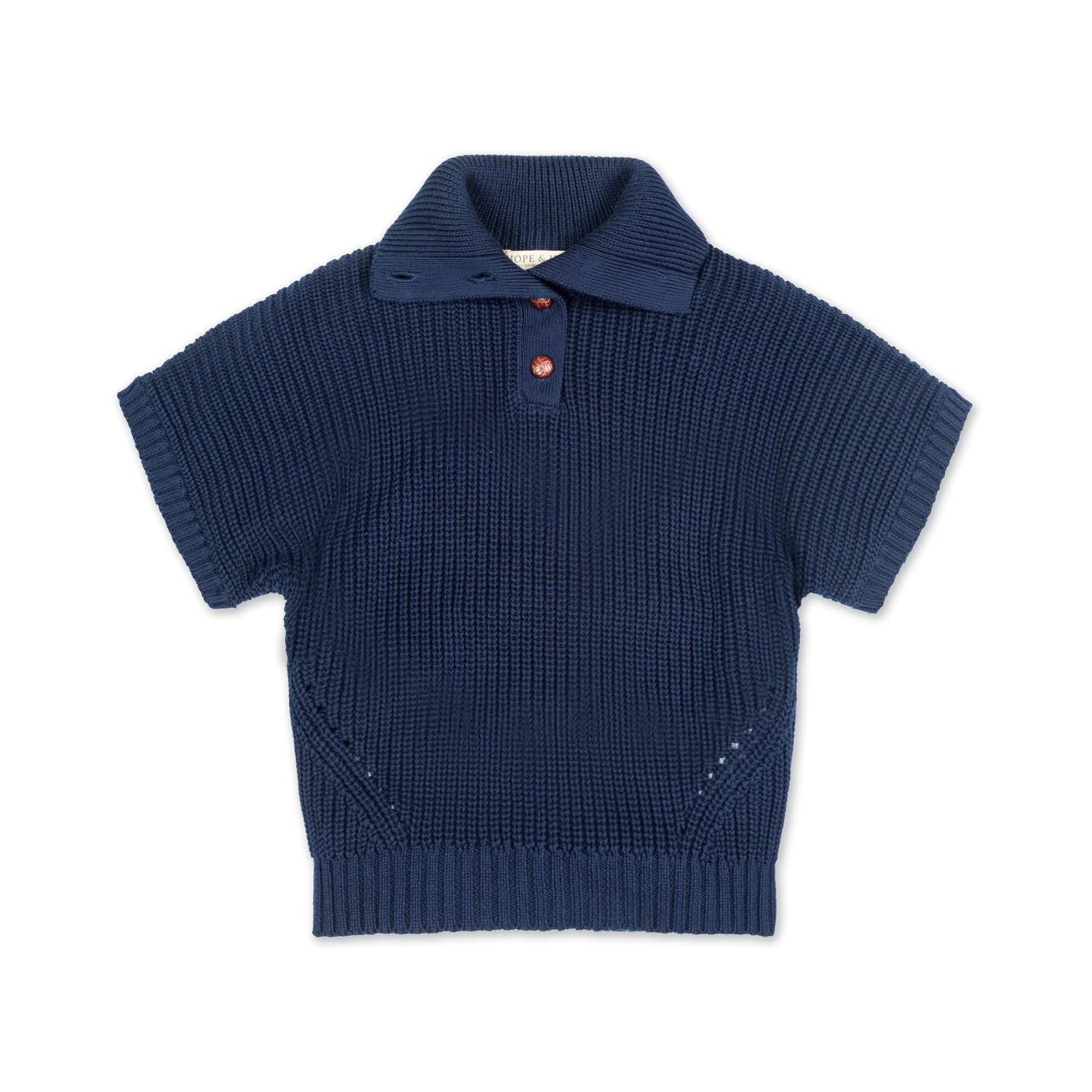 Organic Spread Collar Sweater - Baby
