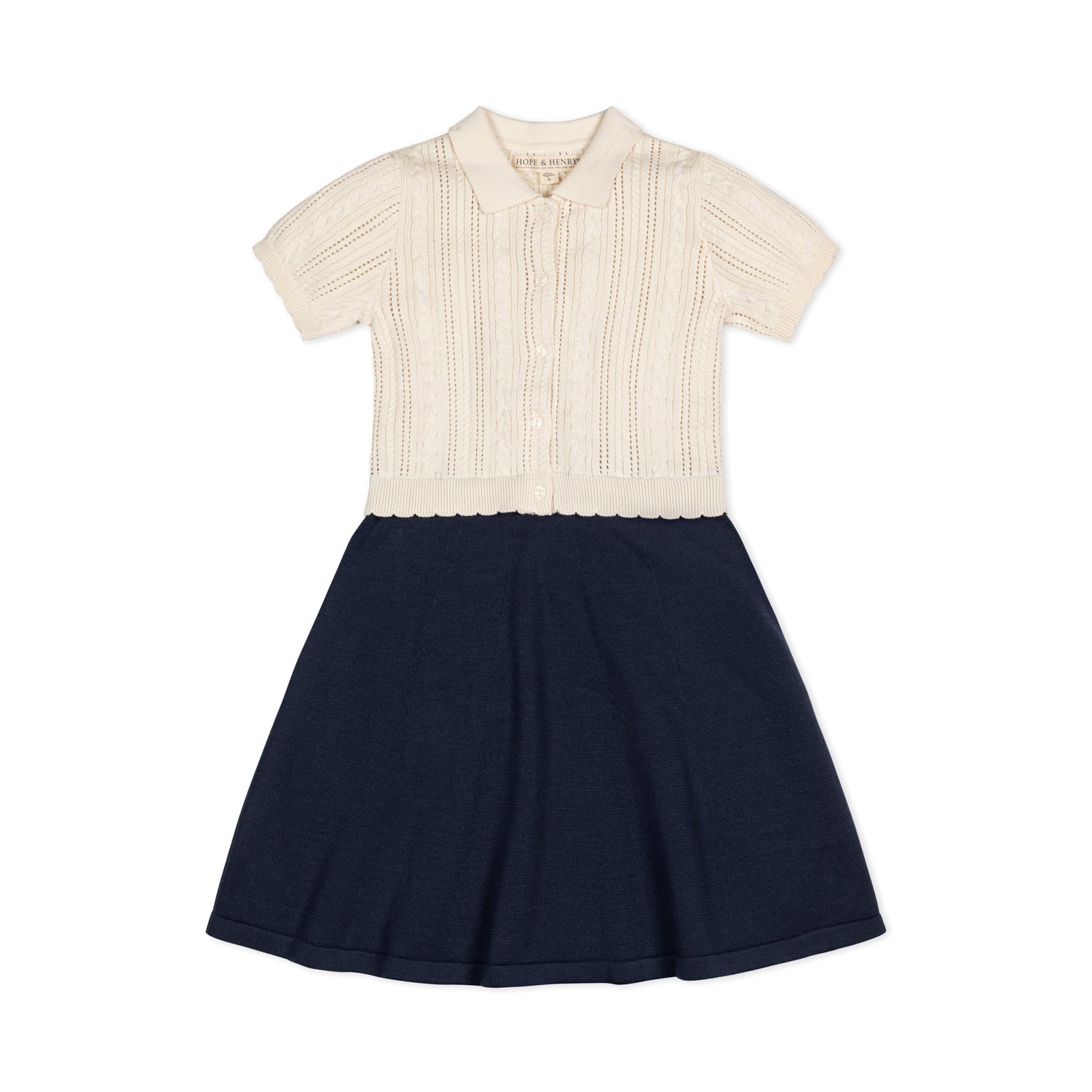 Organic French Schoolgirl Sweater Dress