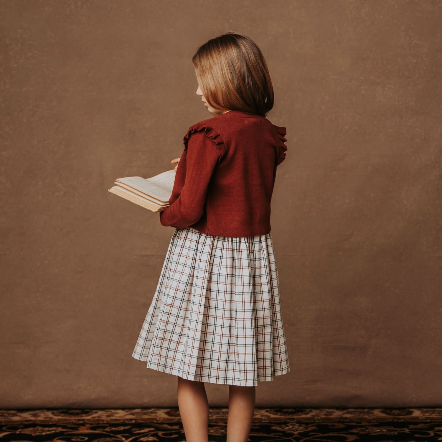 Organic Stretch Poplin Sash Dress