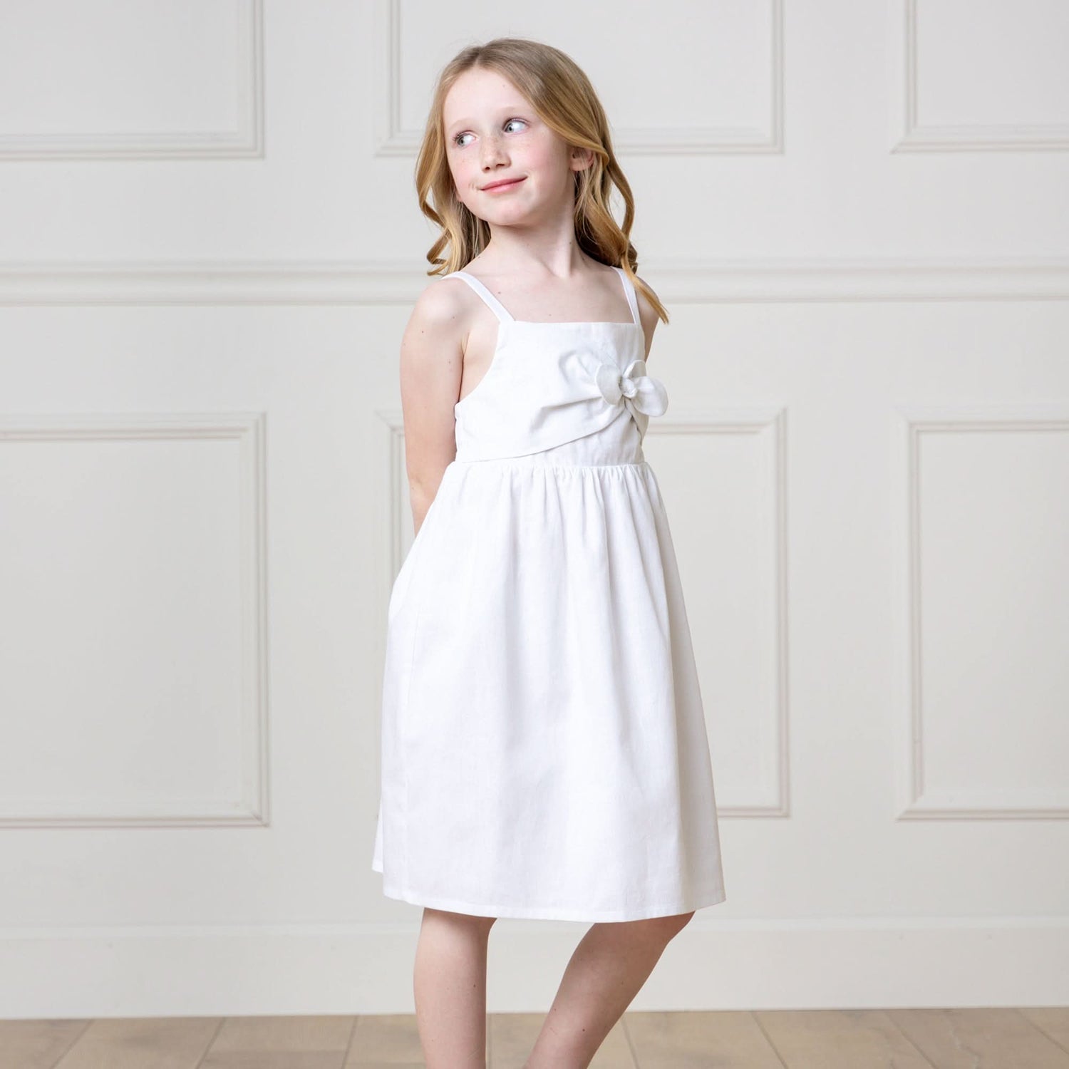 Bow Front Sundress - Baby