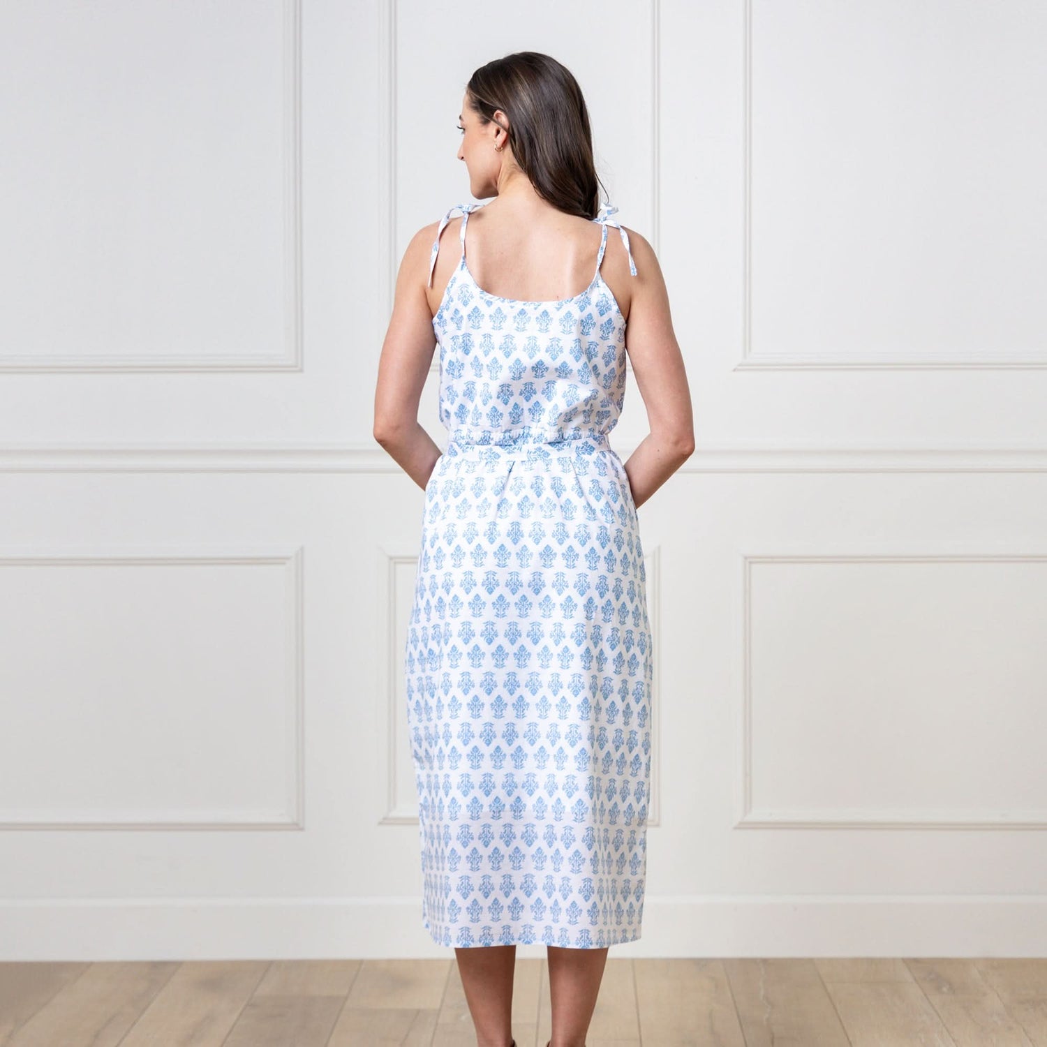 Organic Button Front Sundress