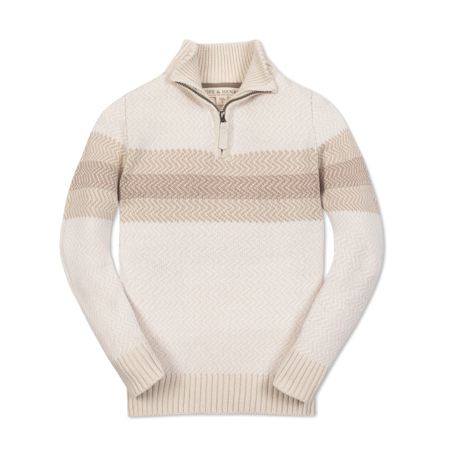Organic Half Zip Sweater