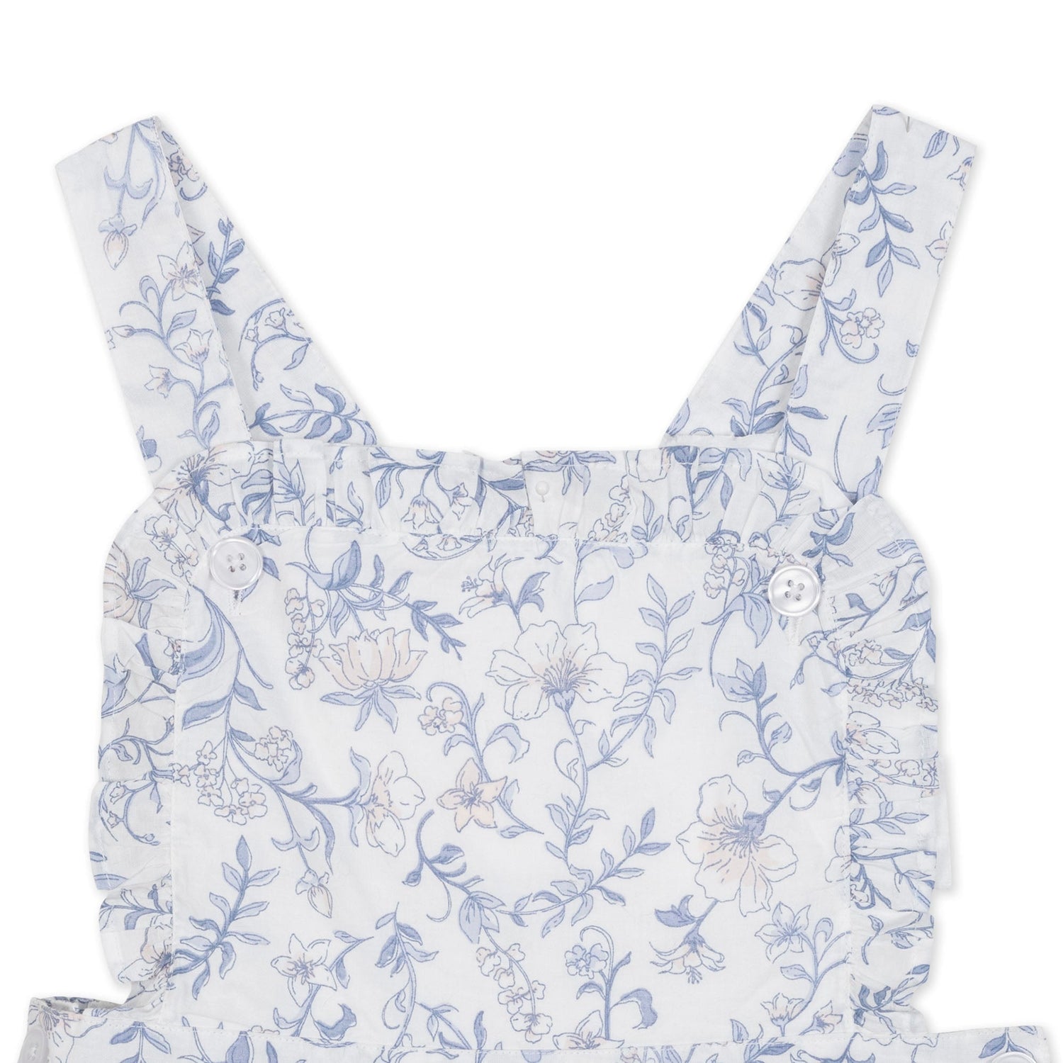 Organic Ruffle Apron Dress