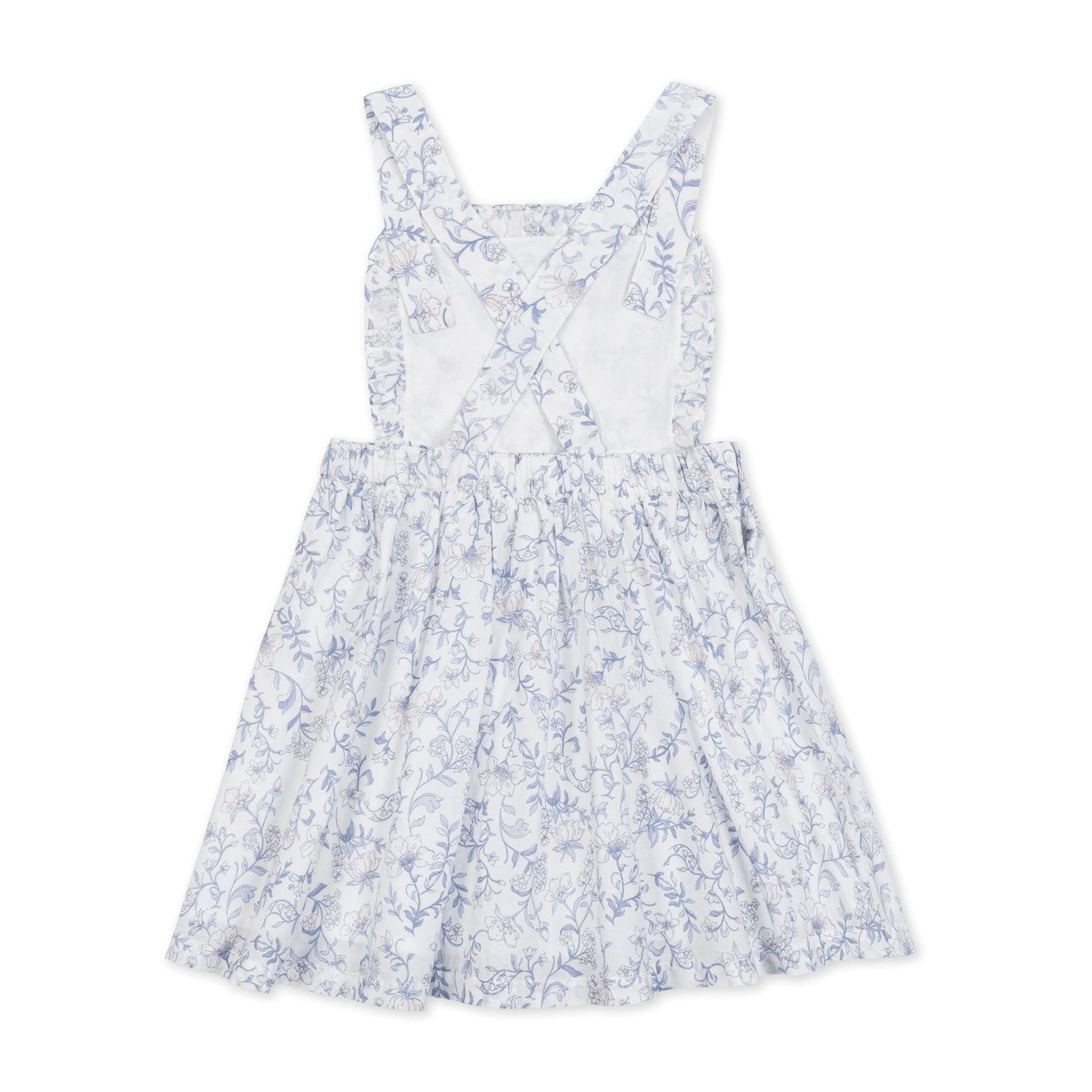Organic Ruffle Apron Dress