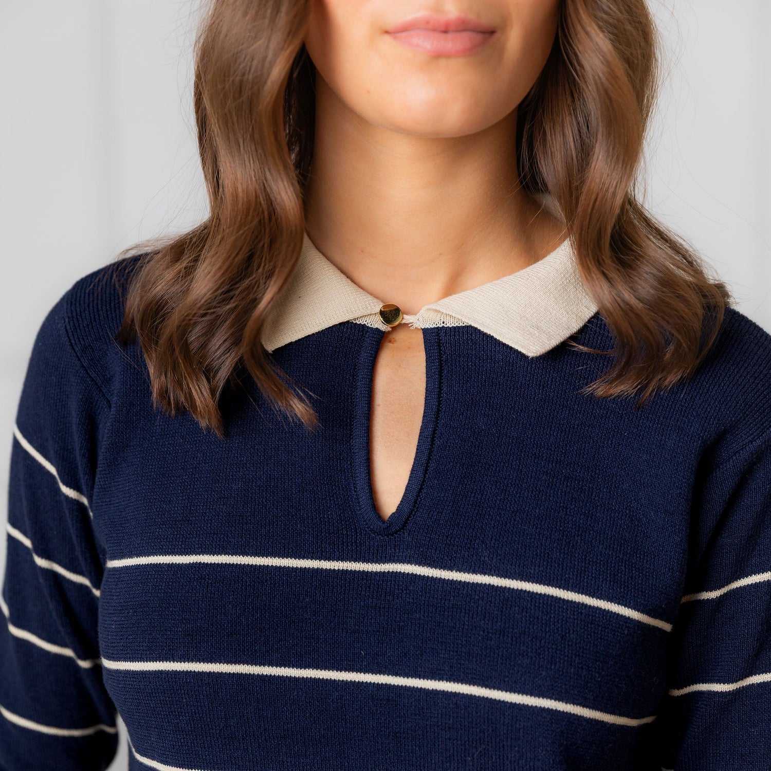 Organic Collared Sweater Dress