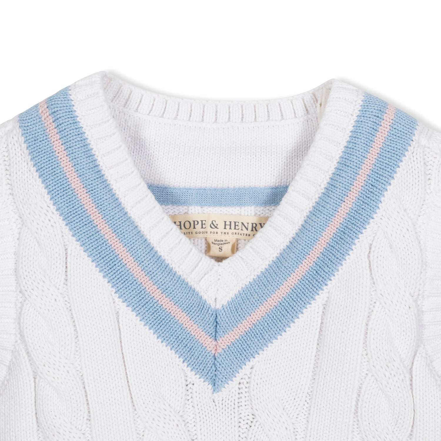 Organic Cricket Sweater Vest - Baby
