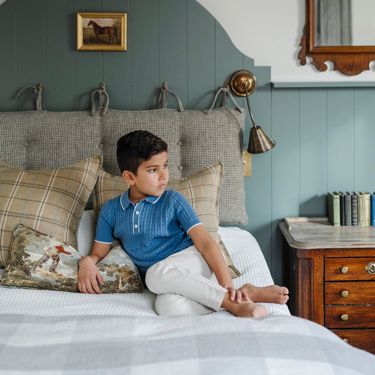 Organic Short Sleeve Sweater Polo