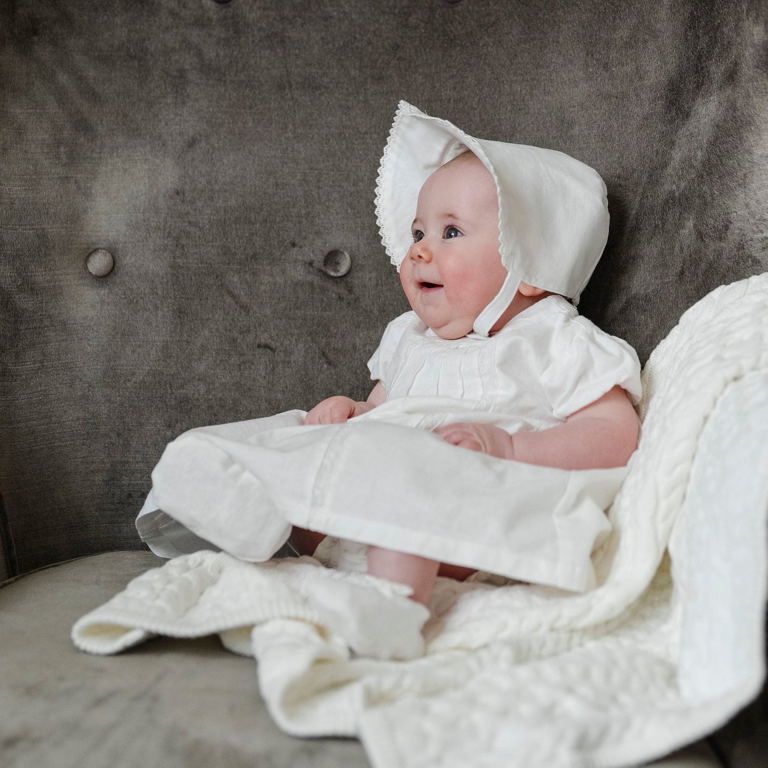Linen Bow Soft Shoe