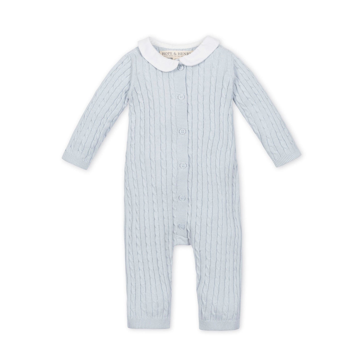 Organic Peter Pan Collar Sweater Romper