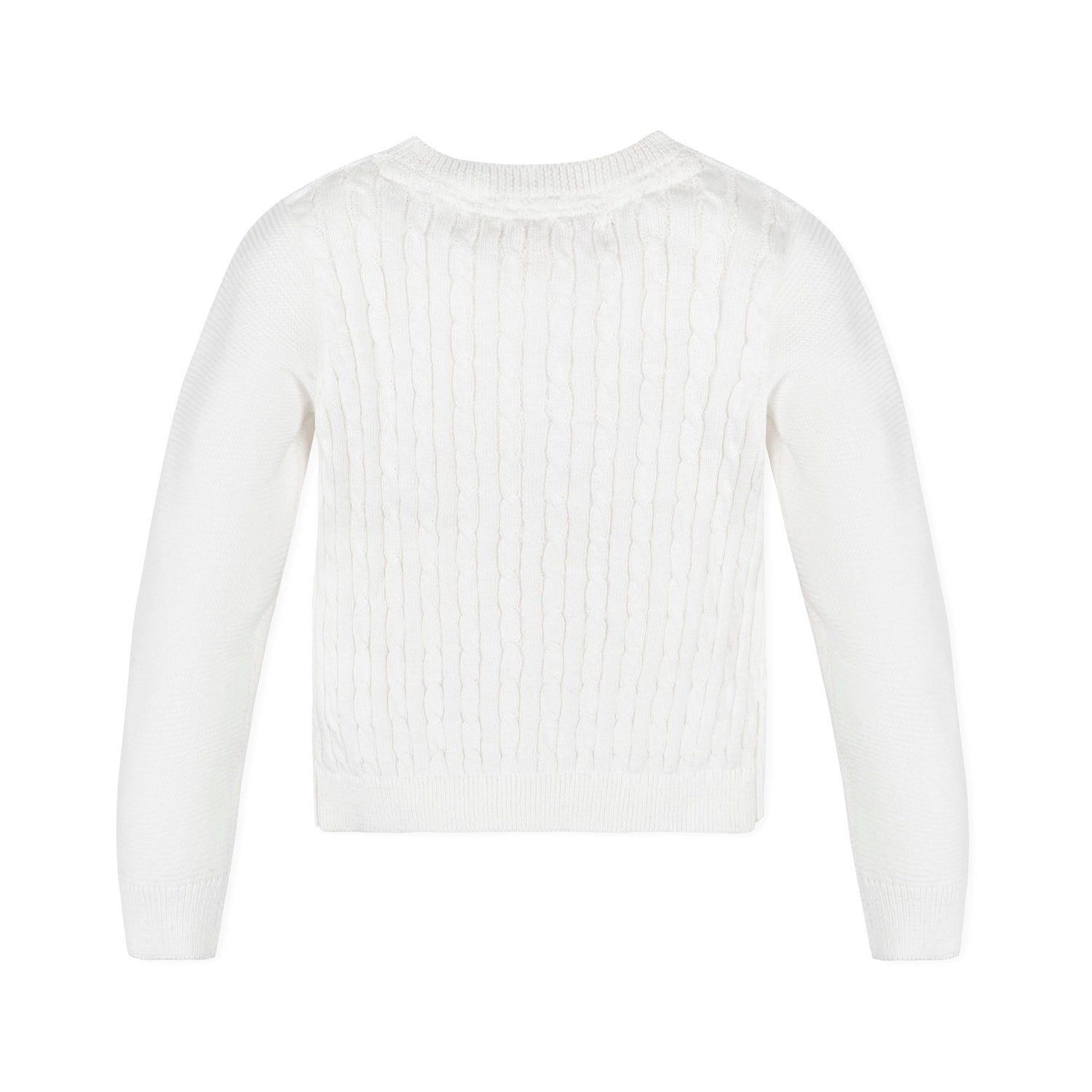 Organic Cable Cardigan Sweater - Baby