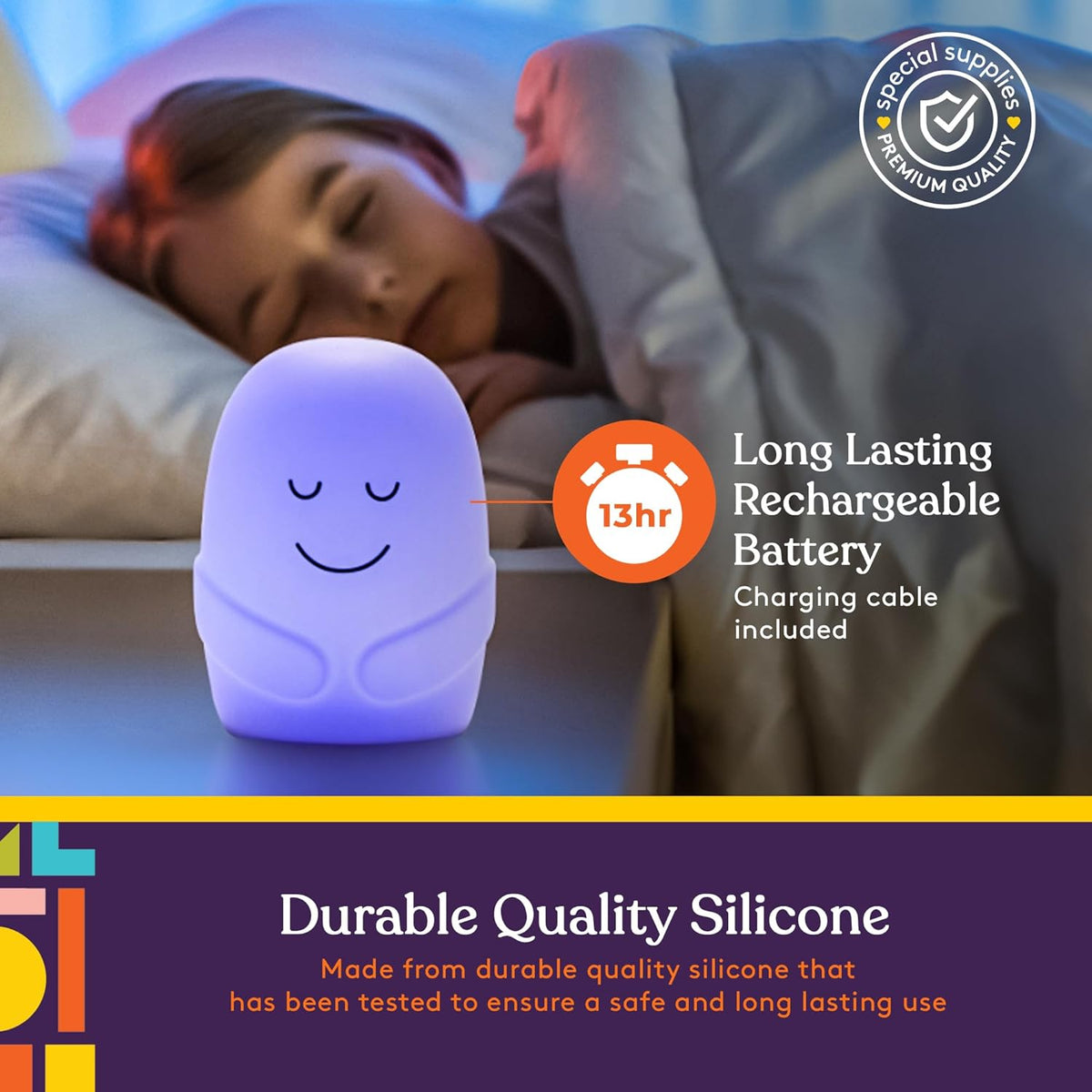 Breathing Buddy Guided Breathing Light & Nightlight by Special Supplies