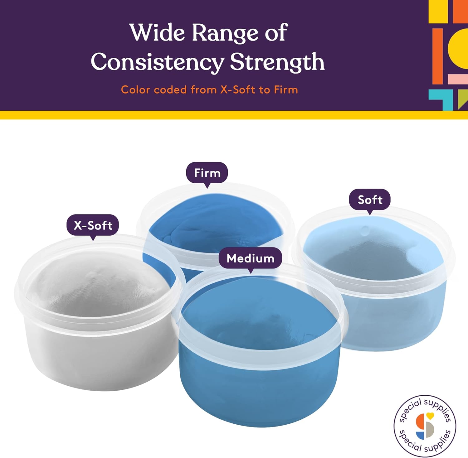 Therapy Putty (Ocean Colors): 4 Pack