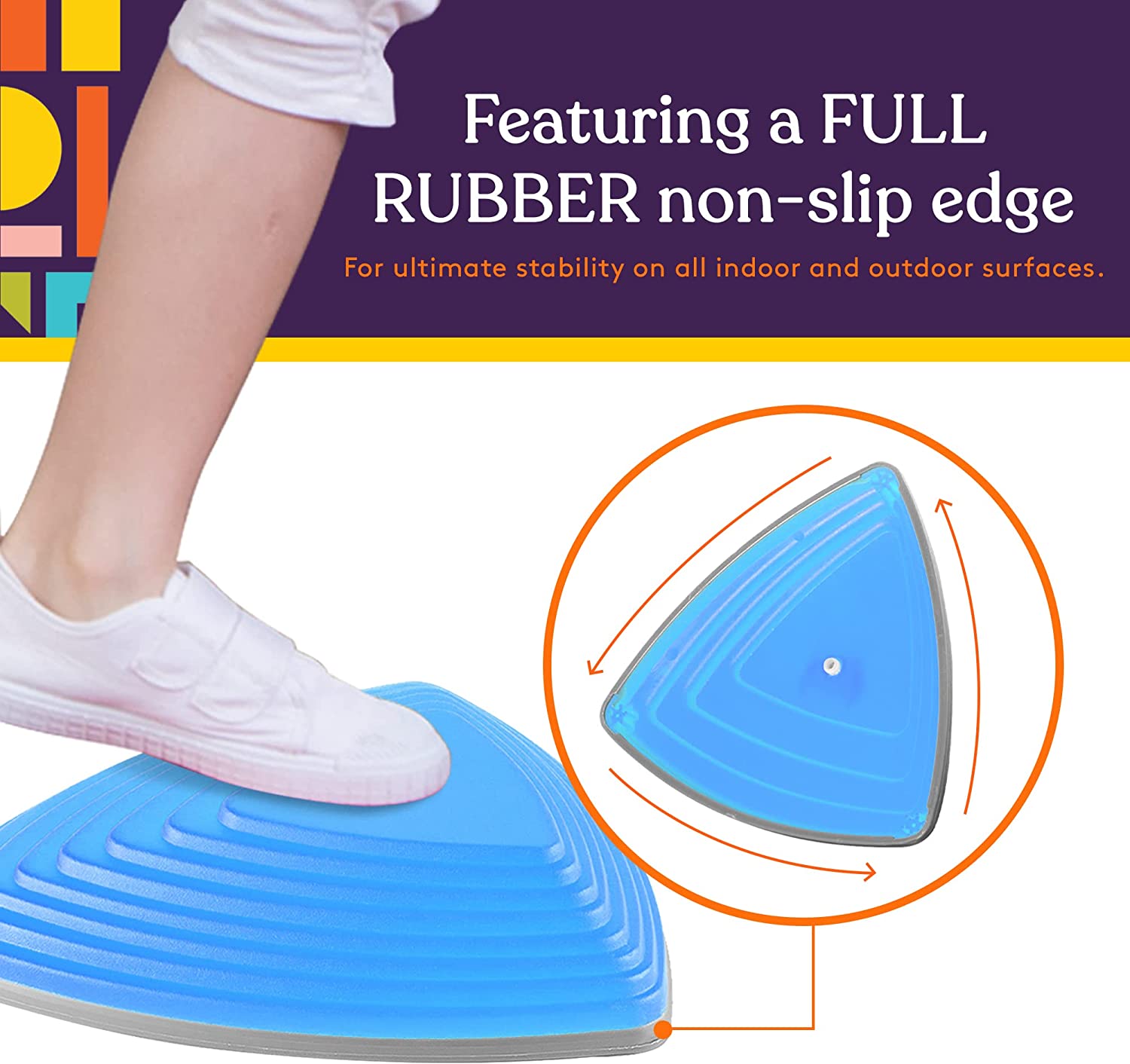 Stepping Stones (Primary Colors): 10 Piece Set