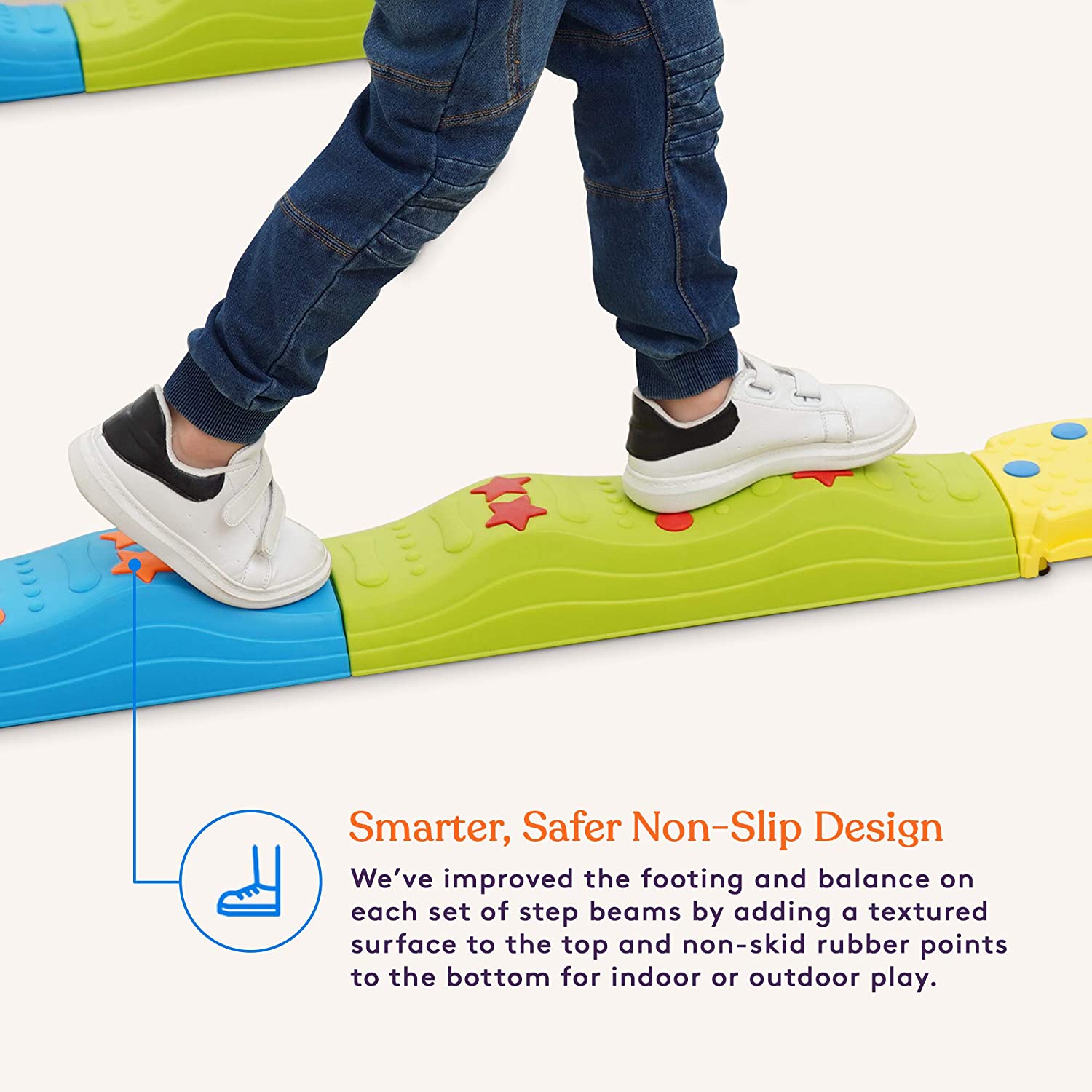 20-Piece Stepping Stones for Kids, Indoor and Outdoor