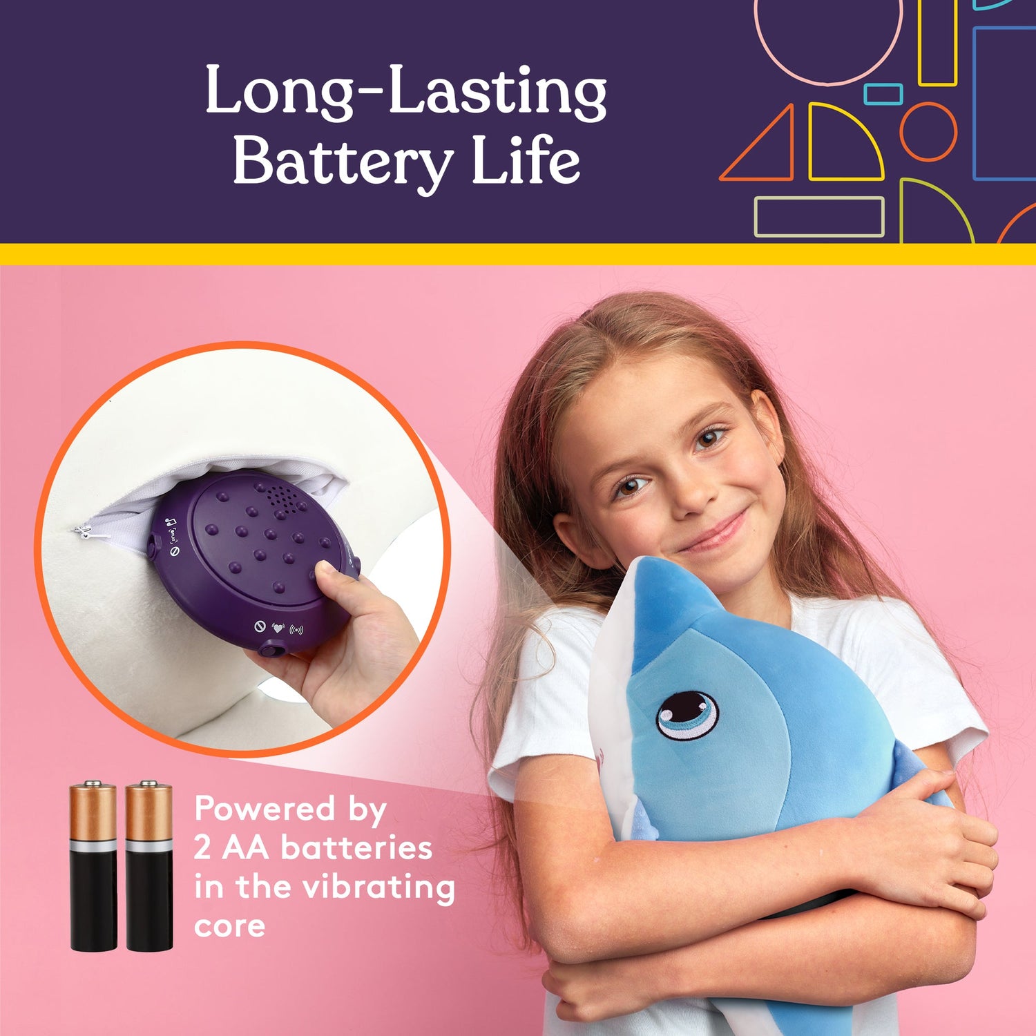 Sensory Vibrating Pillow-Whale