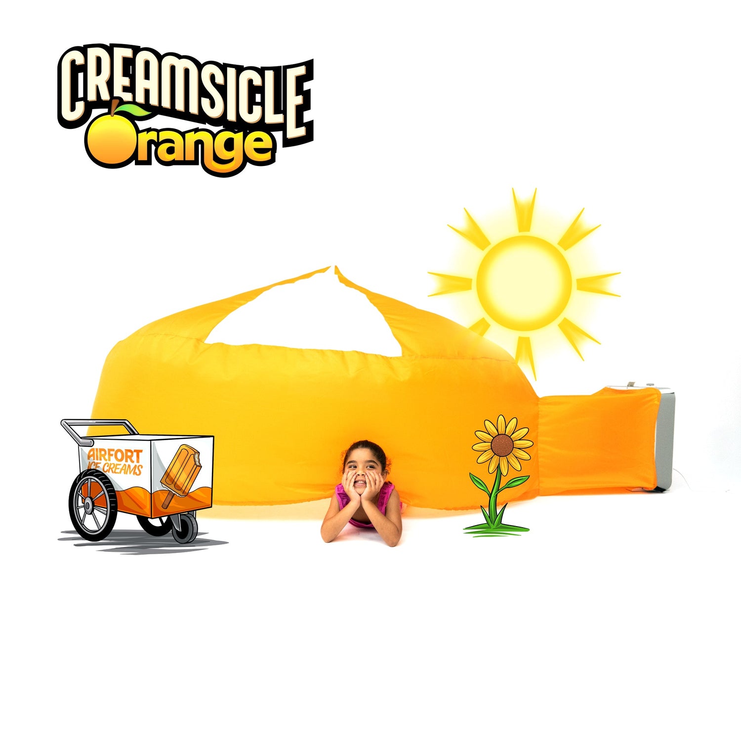 The Original AirFort - Creamsicle Orange