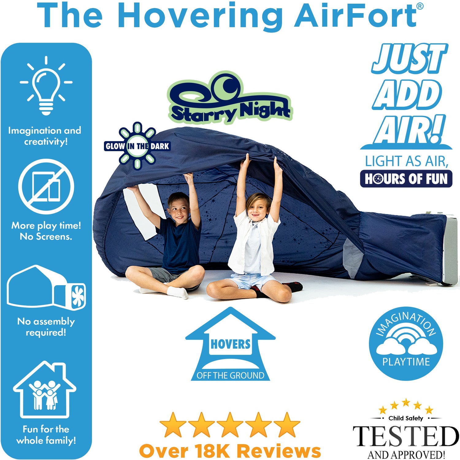 The Original AirFort - Starry Night (Glow)
