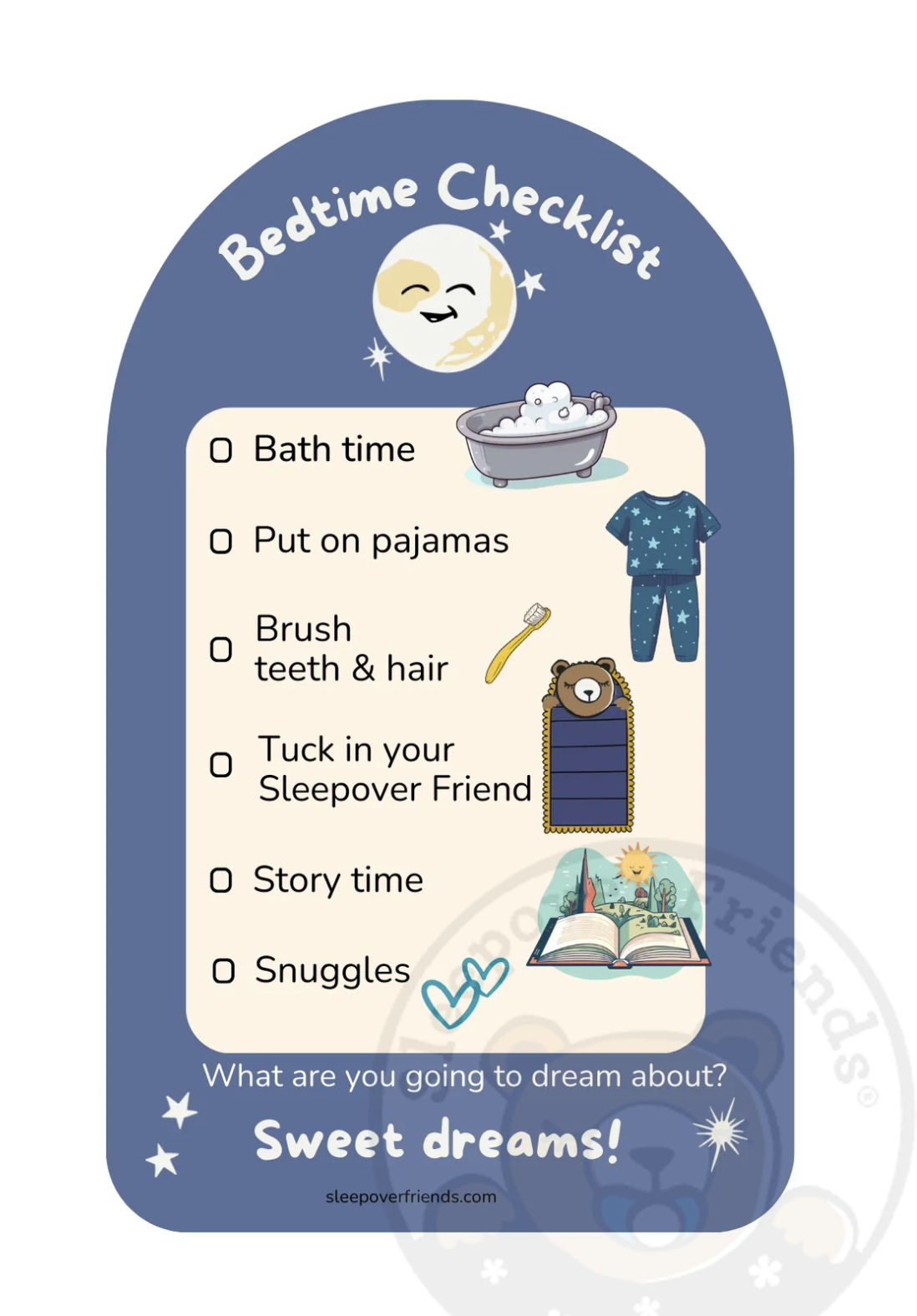 Bedtime CHECKLISTS