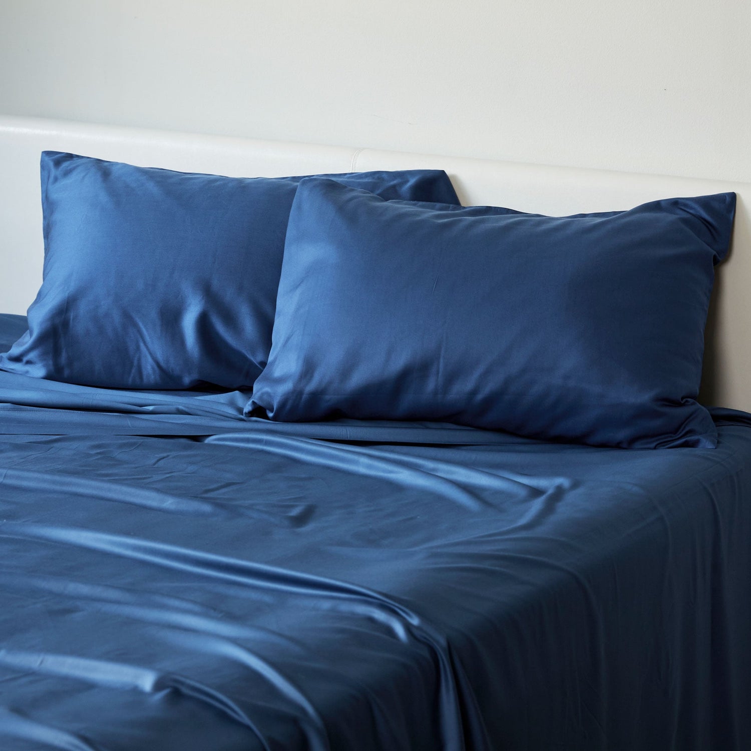 Bamboo Pillowcase Set – Indigo