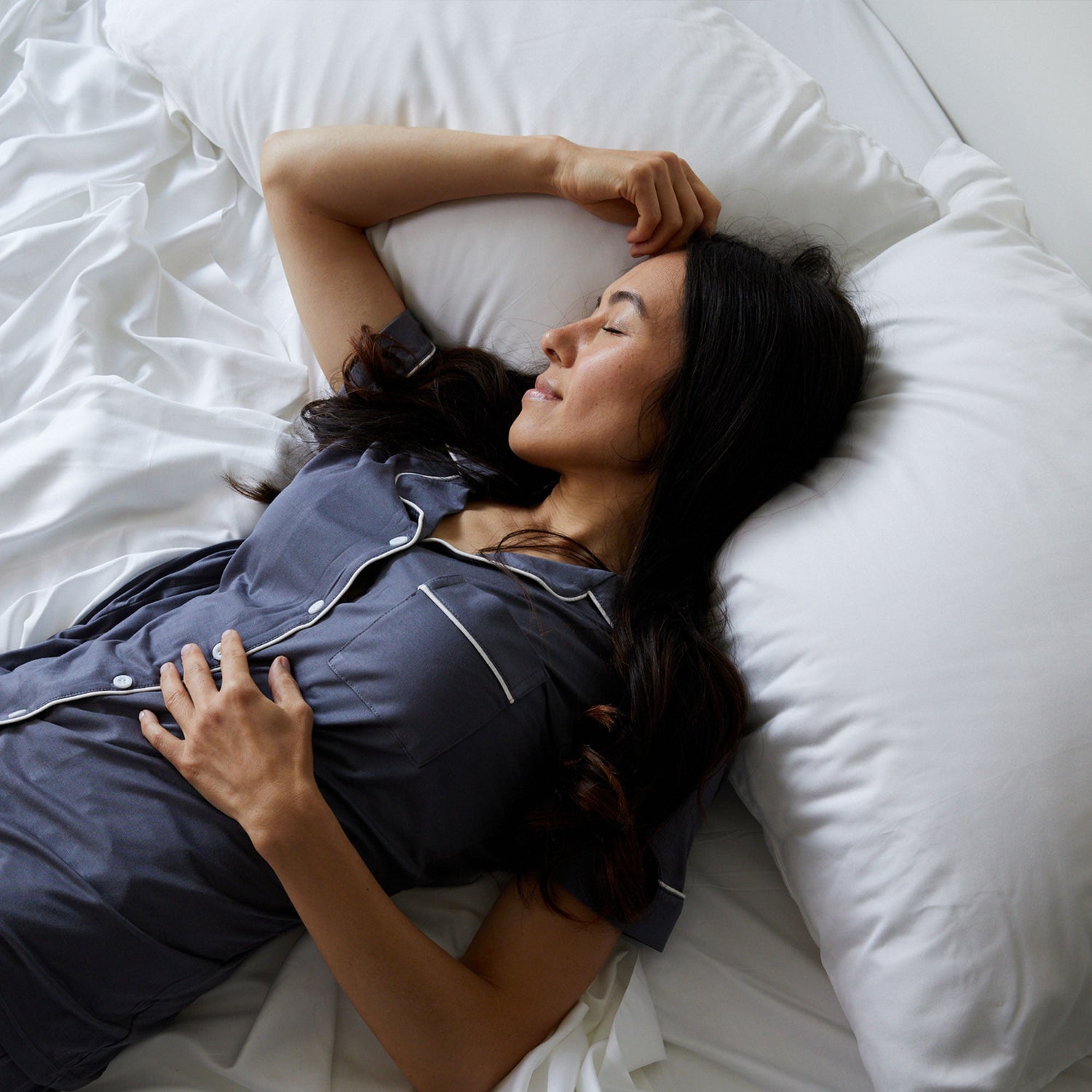 Bamboo Pillowcase Set – White