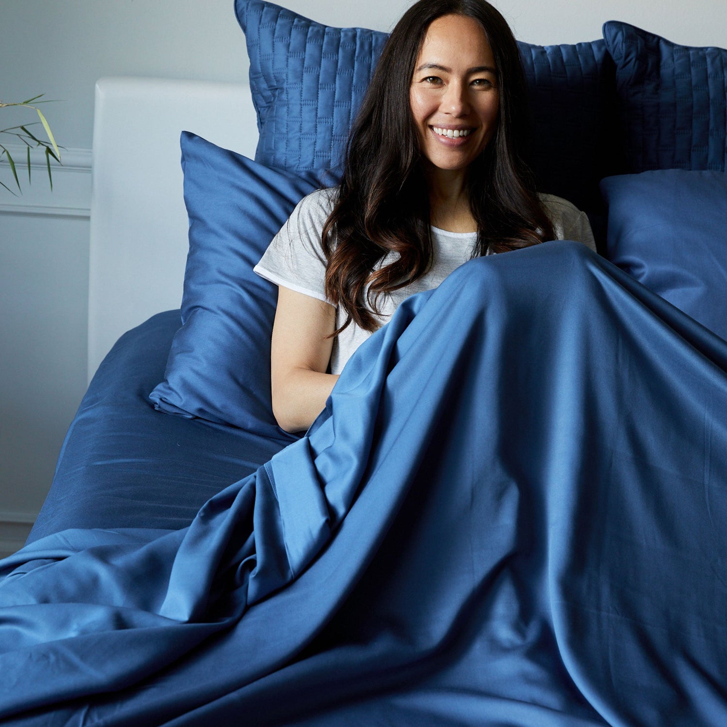 Bamboo Bed Sheet Set - Indigo