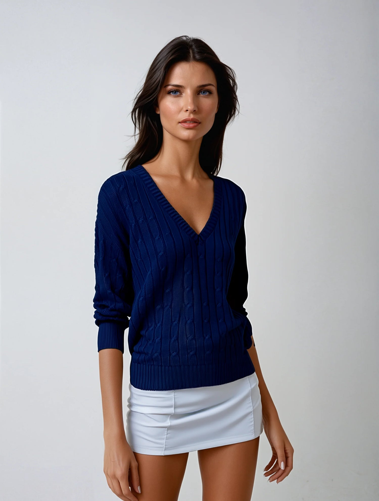 Foreplay Women’s Golf Sweater - Luxe Cashmere