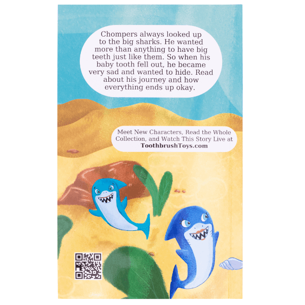 Chompers the Shark Children's Tooth Brushing Storybook