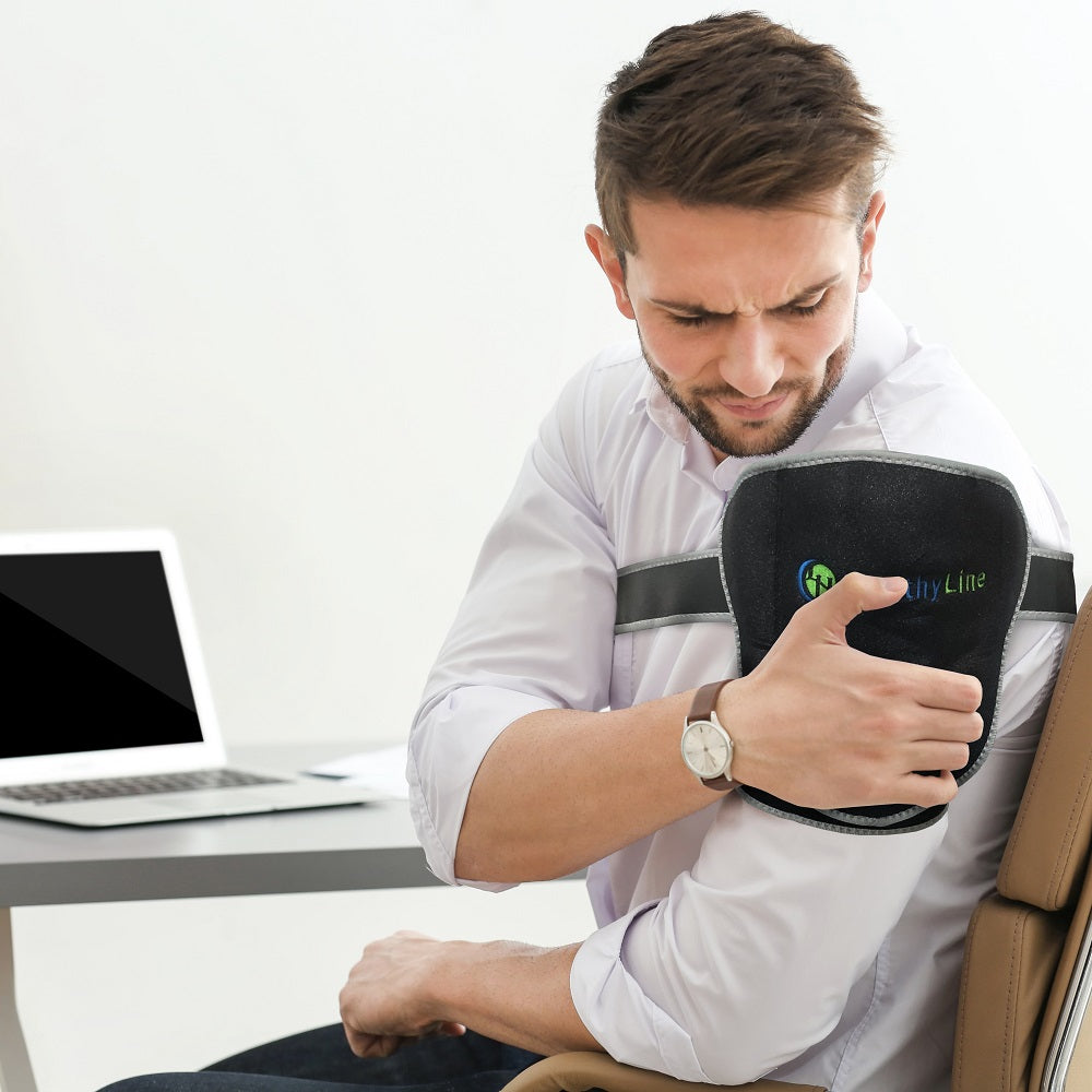 Portable Shoulder Heated Gemstone Pad