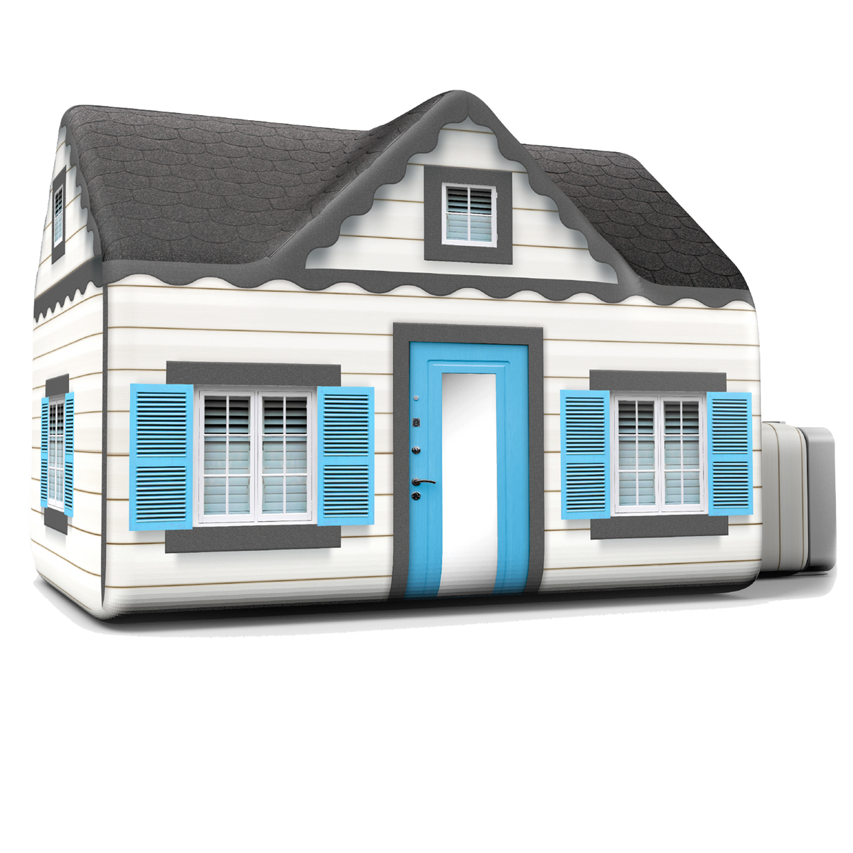 AirFort Cottage Inflatable Kids Play Fort