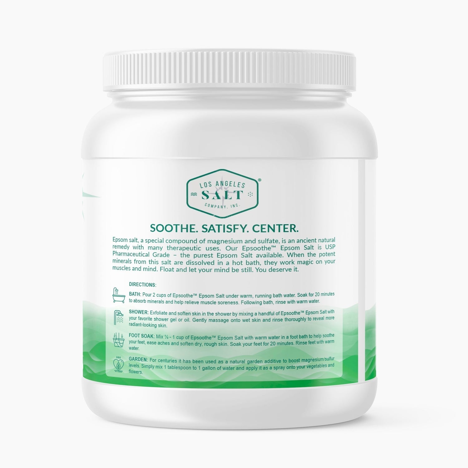 Epsoothe™ Epsom Salt Jar (5 lb)