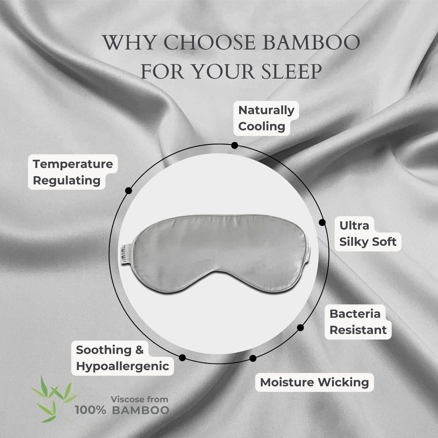 Luxury Bamboo Eye Mask