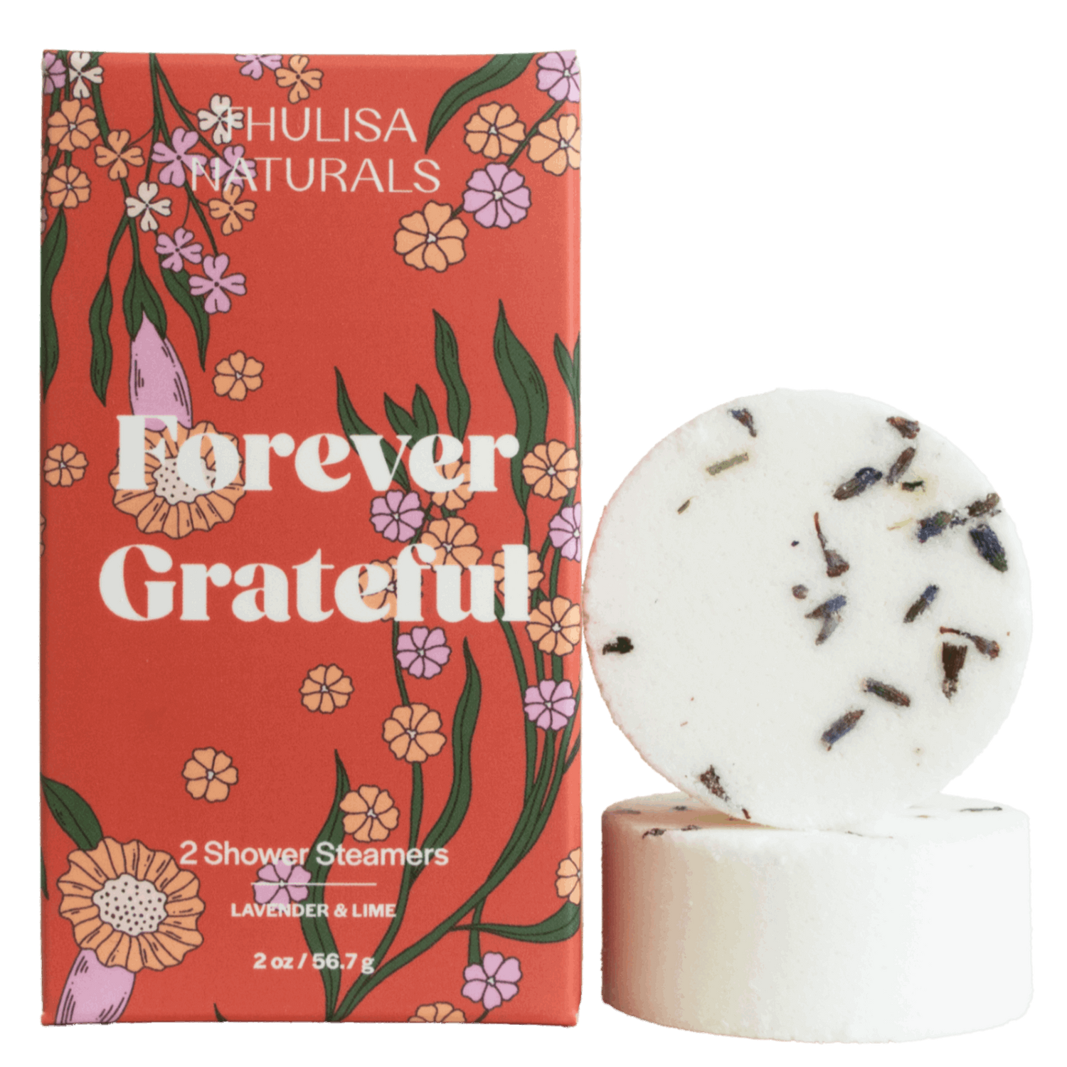 Forever Grateful Lemon Verbena Shower Steamer Gift Set