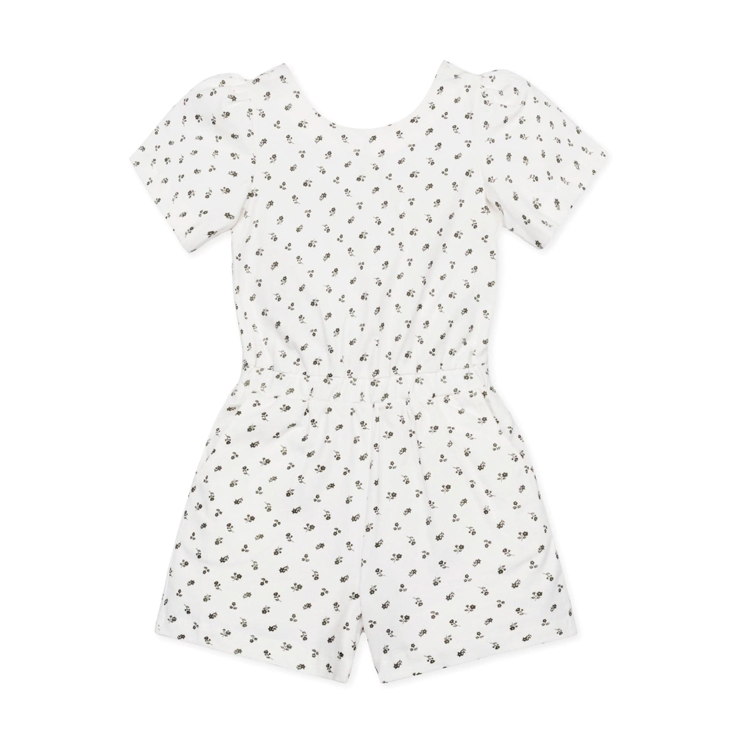 Organic Knit Flutter Romper