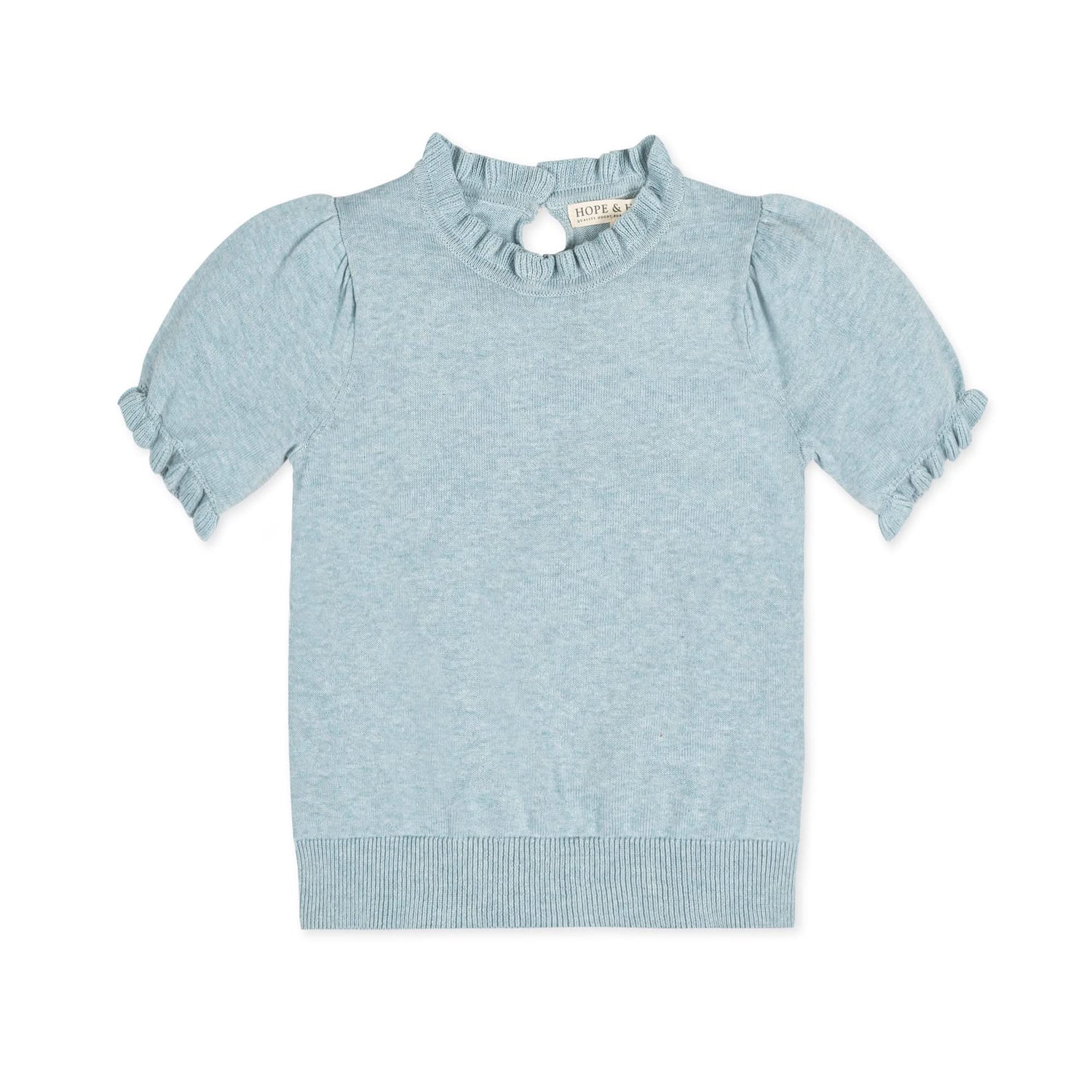 Organic Puff Sleeve Sweater - Baby