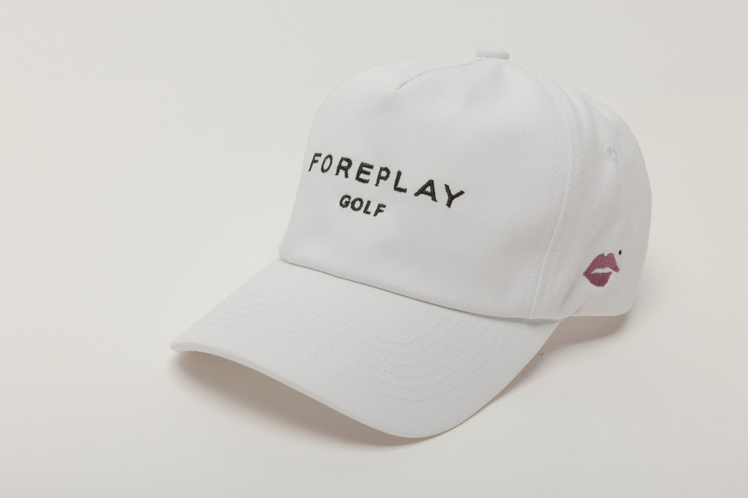 Foreplay Women’s Golf Hat – Classic Lips