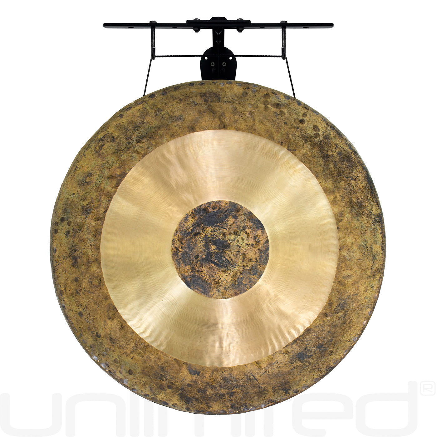 24" Chinese Gongs on the Internal Wave Gong Hanger